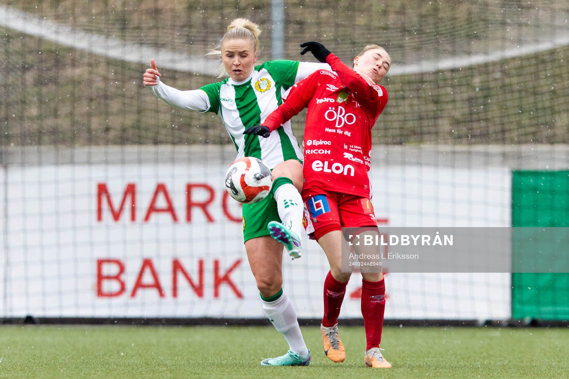 Hammarbys Anna Jøsendal och Örebros Ida Björnberg