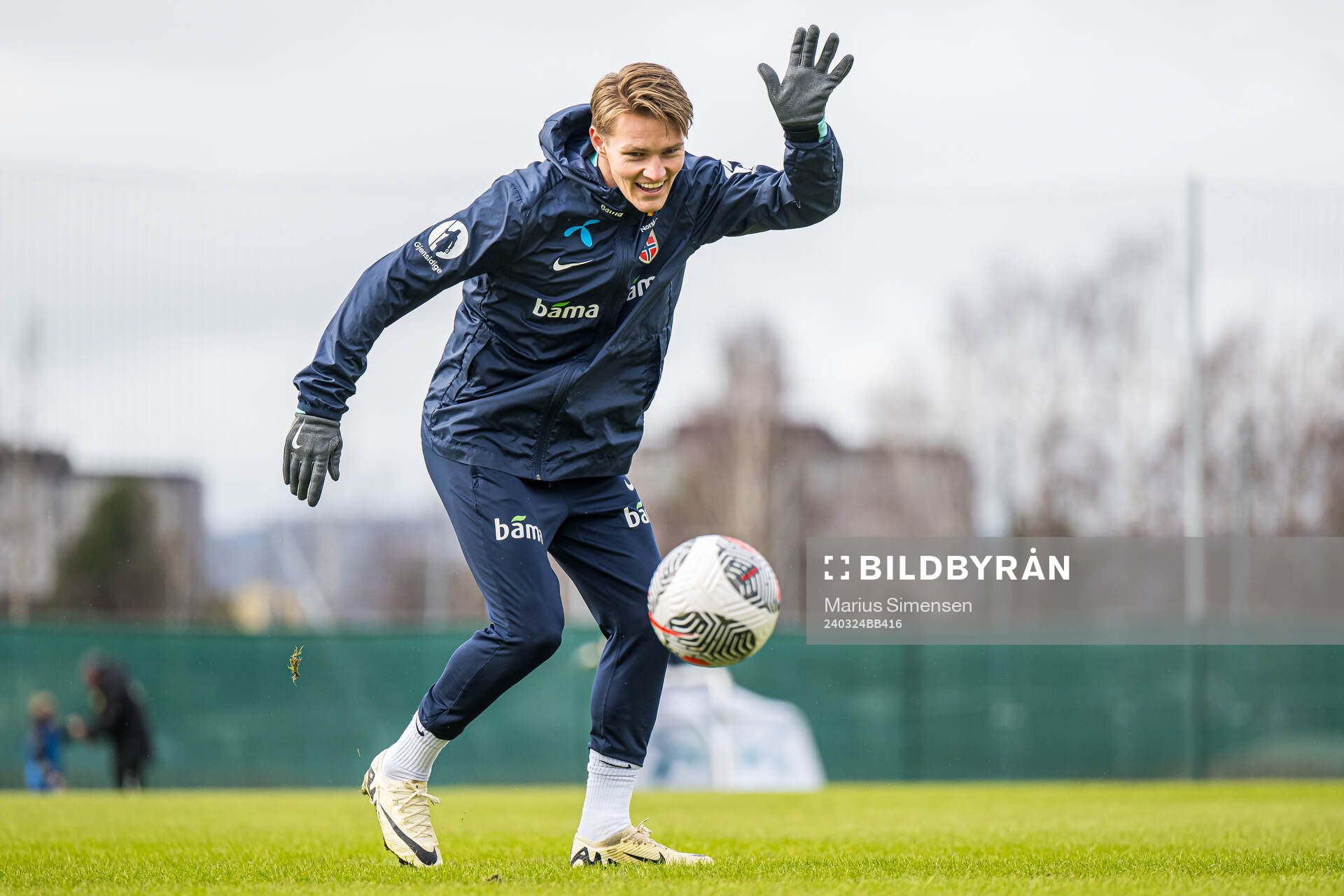 Martin Ødegaard of the Norwegian national football team