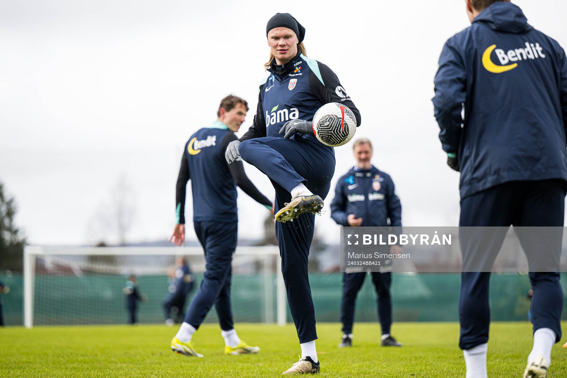 Erling Braut Haaland of the Norwegian national football team