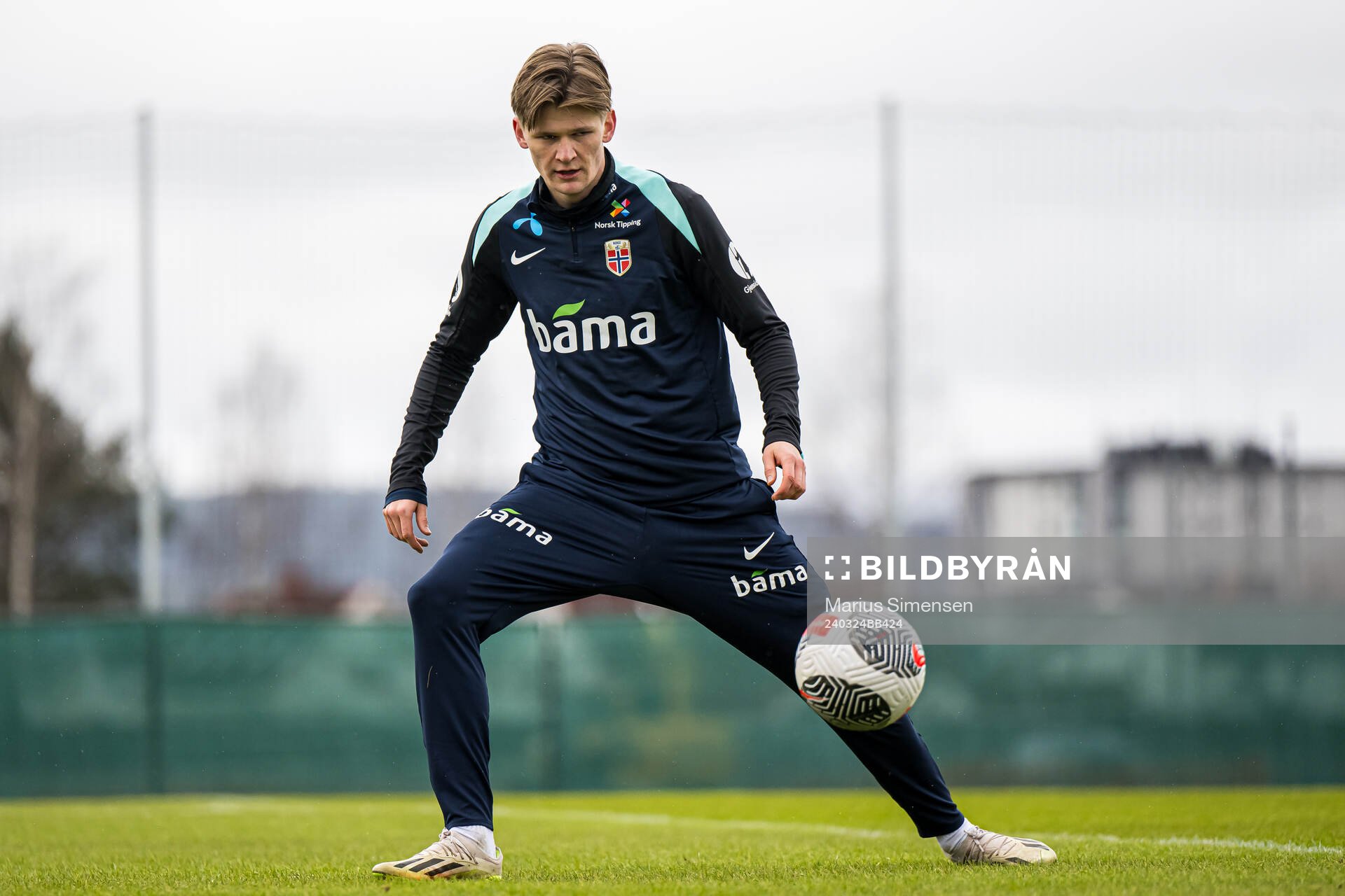 David Møller Wolfe of the Norwegian national football team