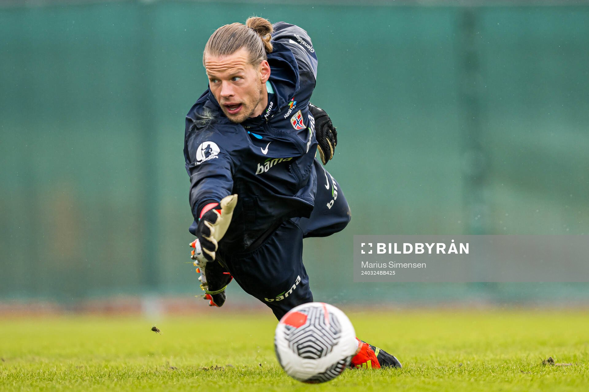 Ørjan Håskjold Nyland of the Norwegian national football