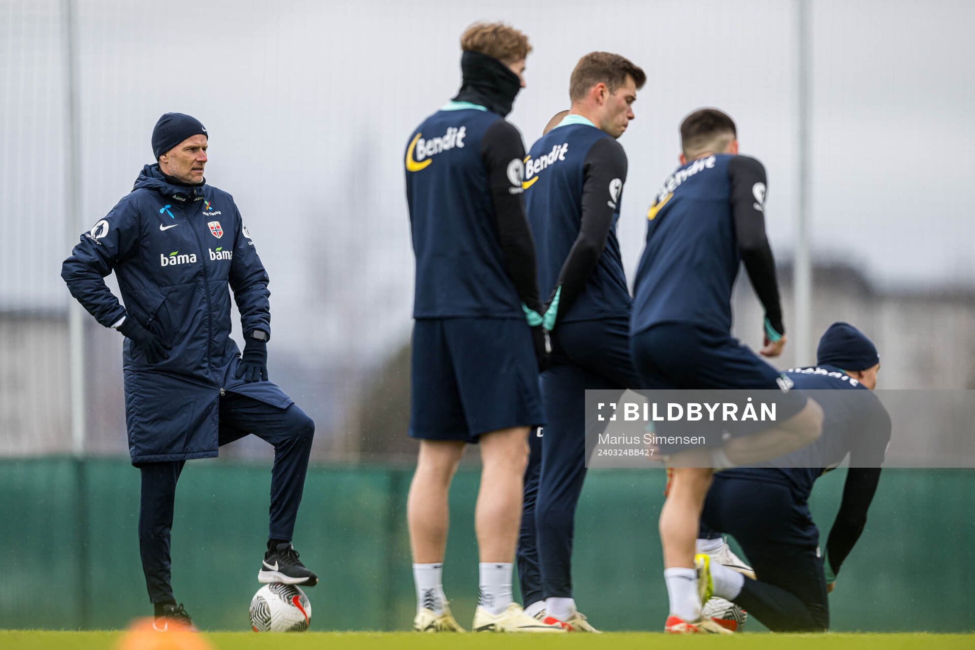 Ståle Solbakken, head coach of the Norwegian national