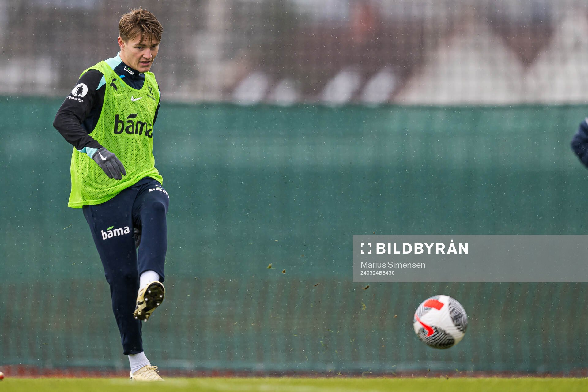 Martin Ødegaard of the Norwegian national football team