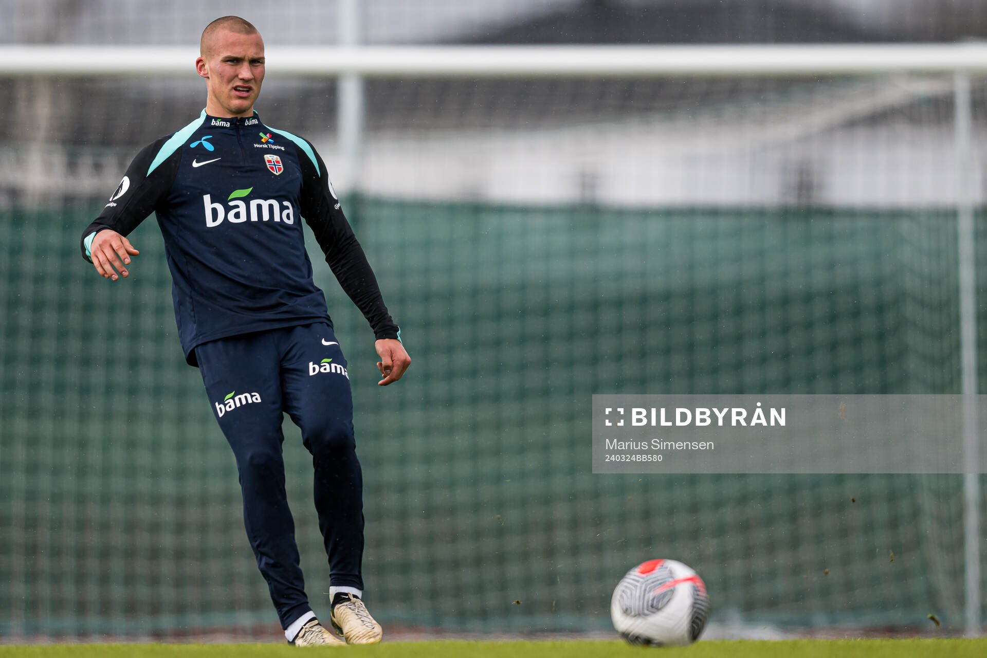 Leo Skiri Østigård of the Norwegian national football team