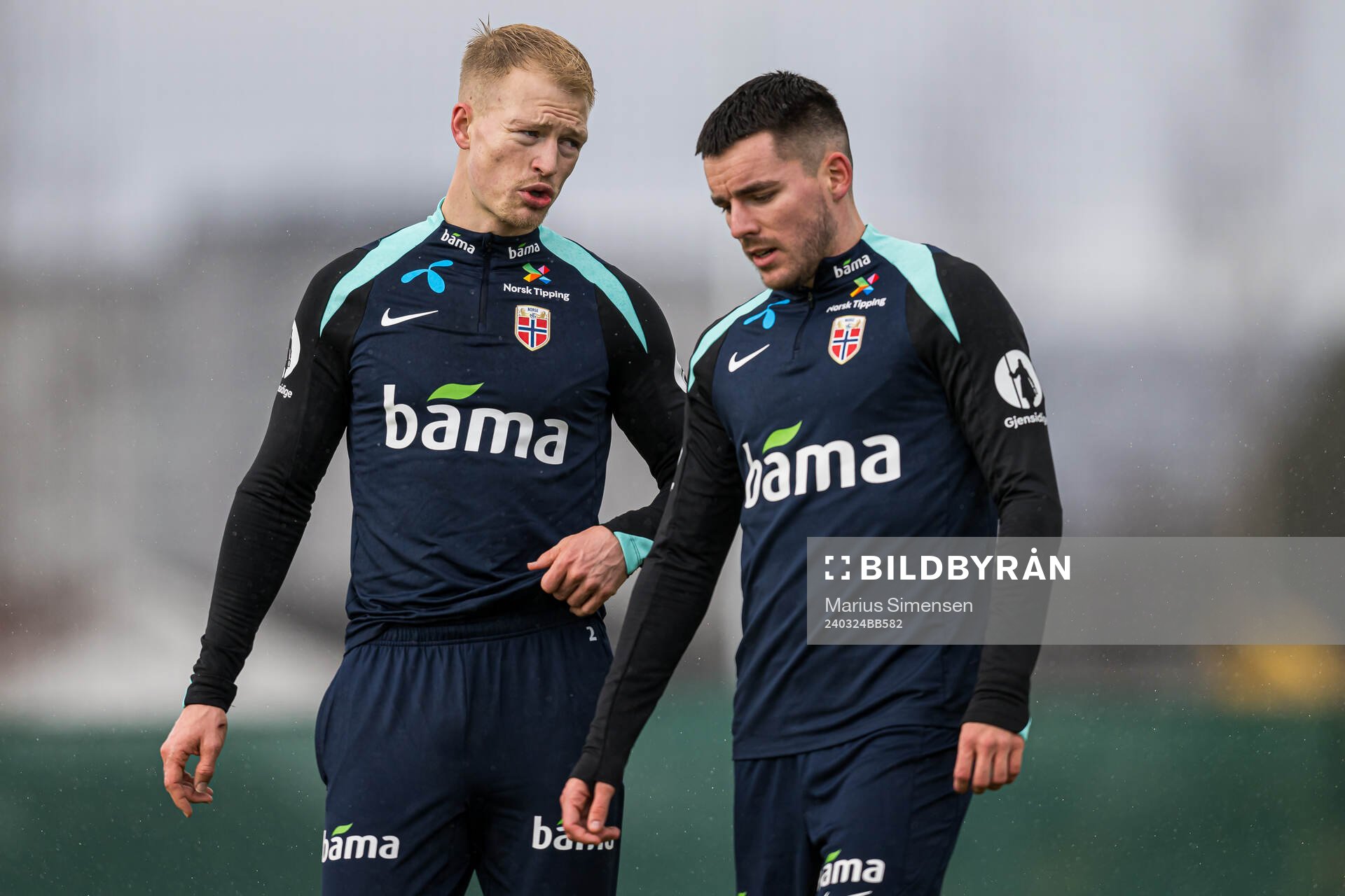 Andreas Hanche-Olsen and Hugo Vetlesen of the Norwegian