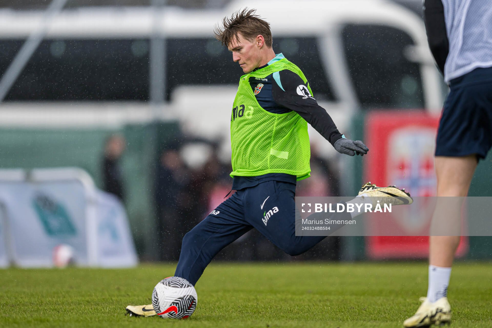Martin Ødegaard of the Norwegian national football team