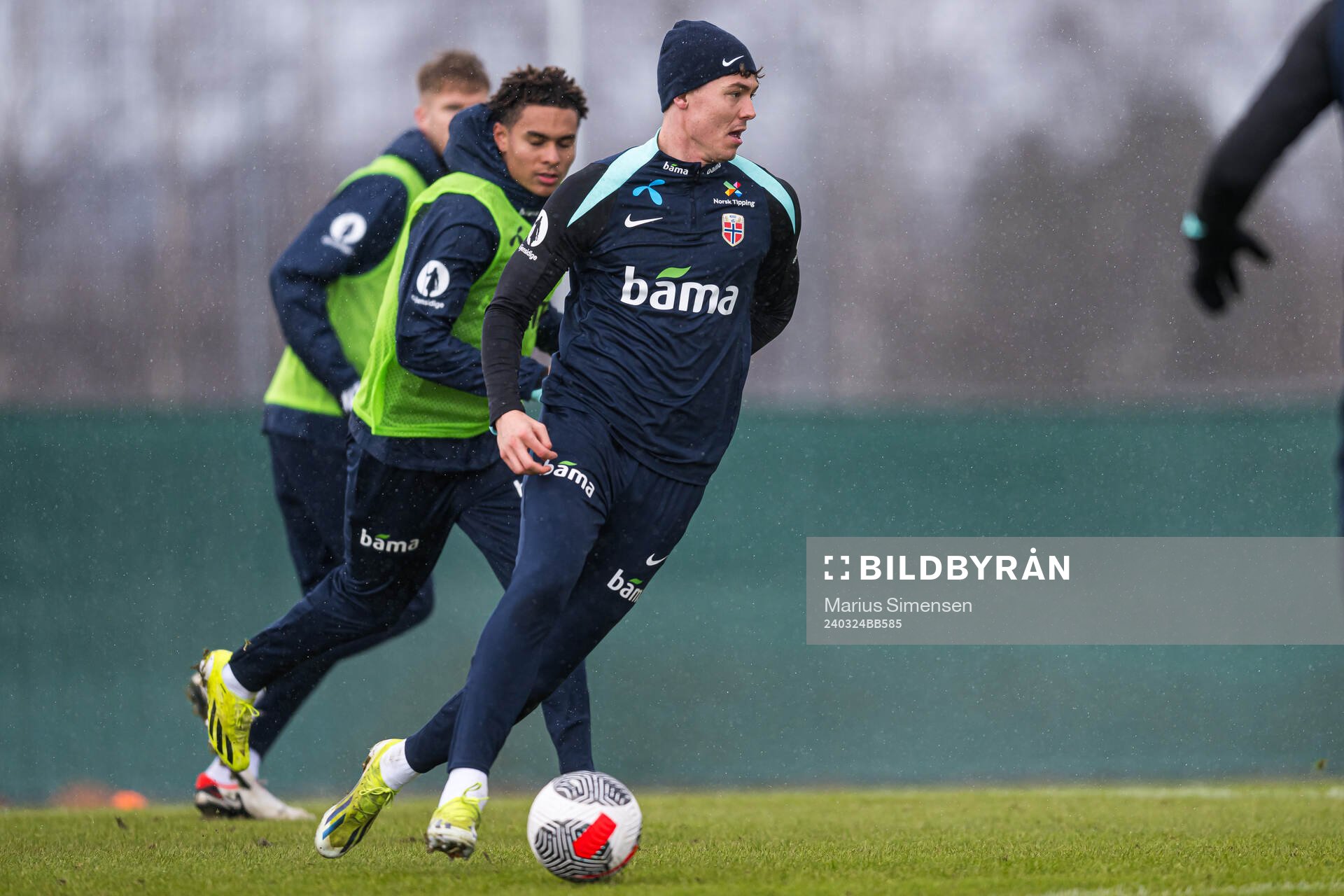 Jørgen Strand Larsen of the Norwegian national football