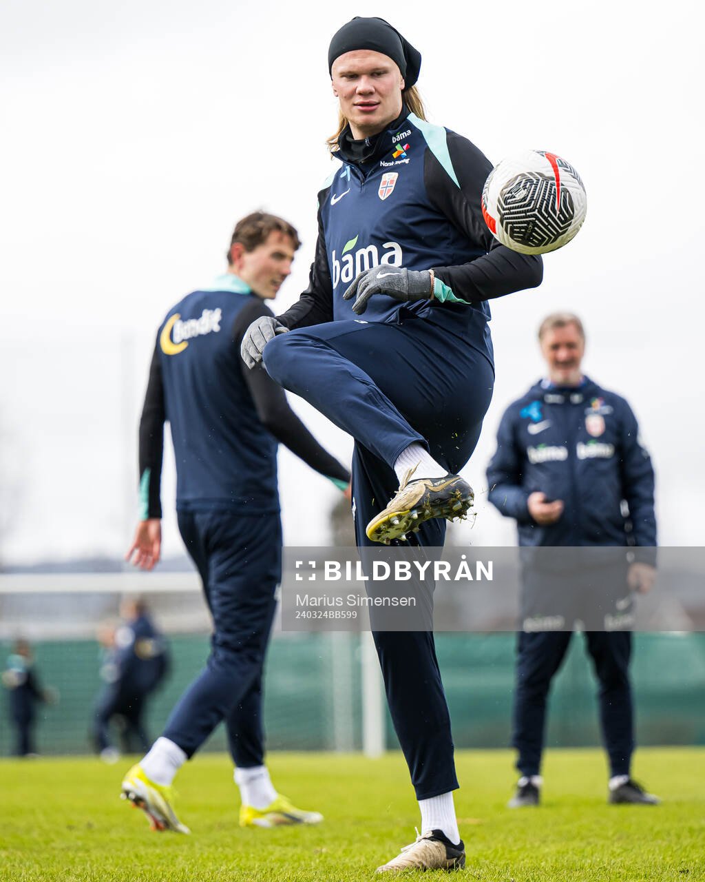 Erling Braut Haaland of the Norwegian national football team