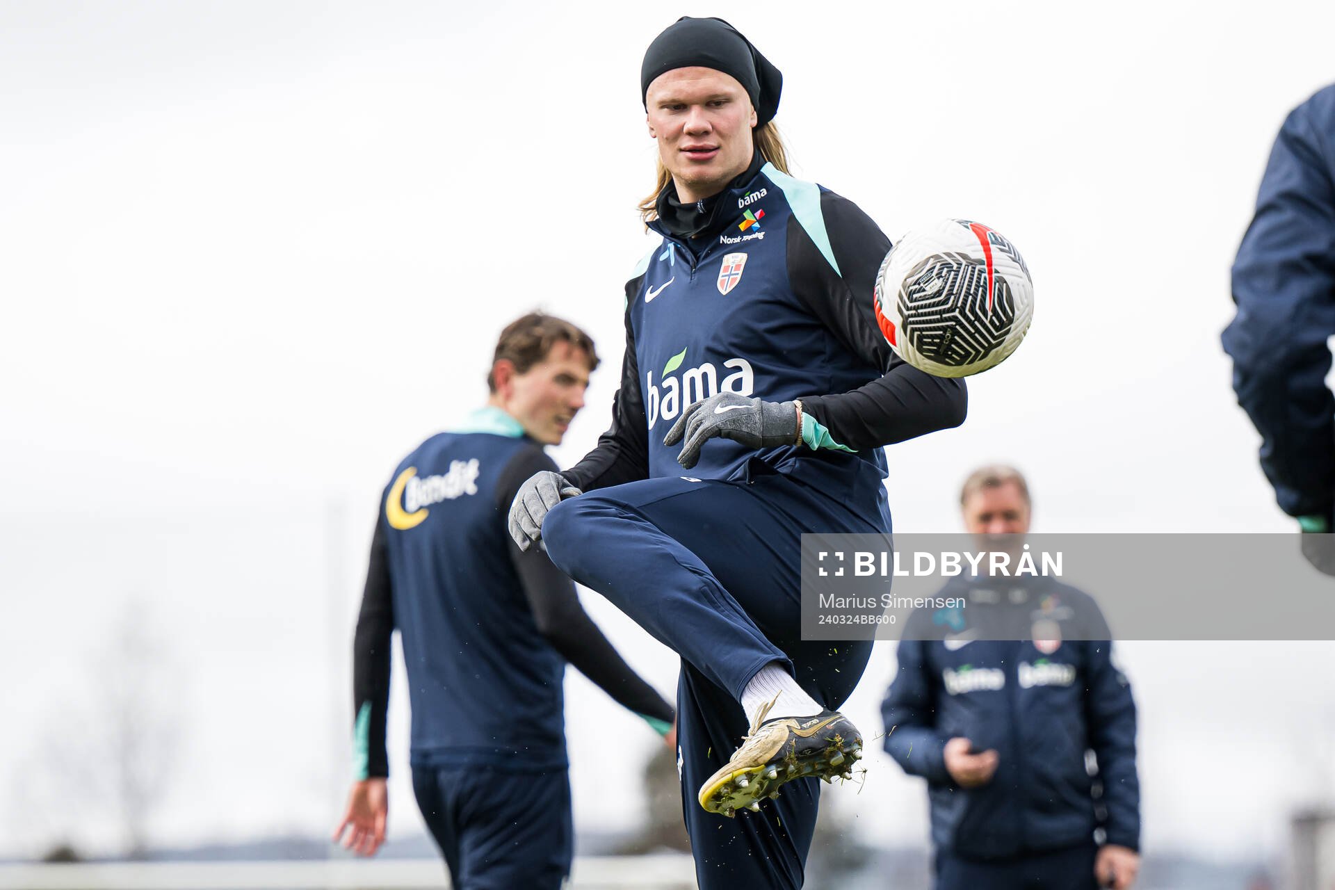 Erling Braut Haaland of the Norwegian national football team