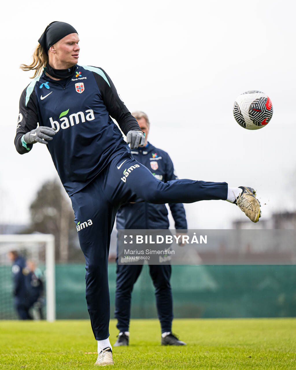 Erling Braut Haaland of the Norwegian national football team