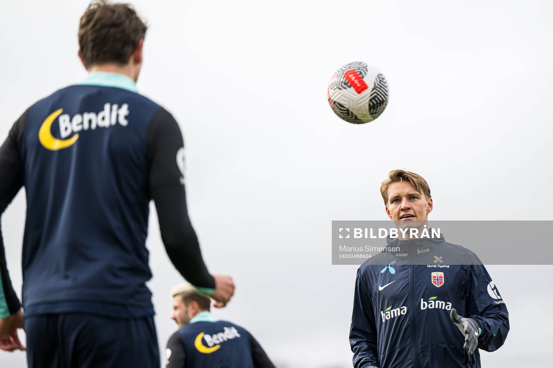 Martin Ødegaard of the Norwegian national football team