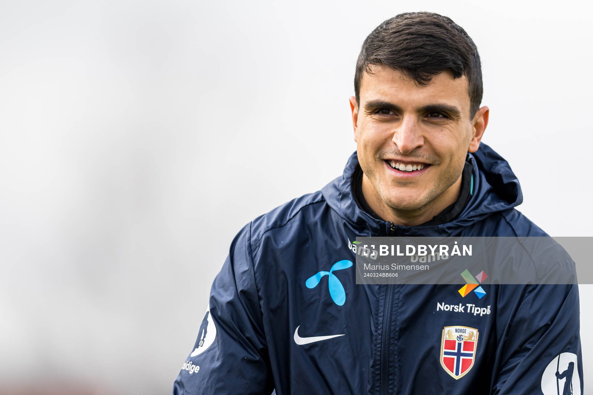 Mohamed Elyounoussi of the Norwegian national football team