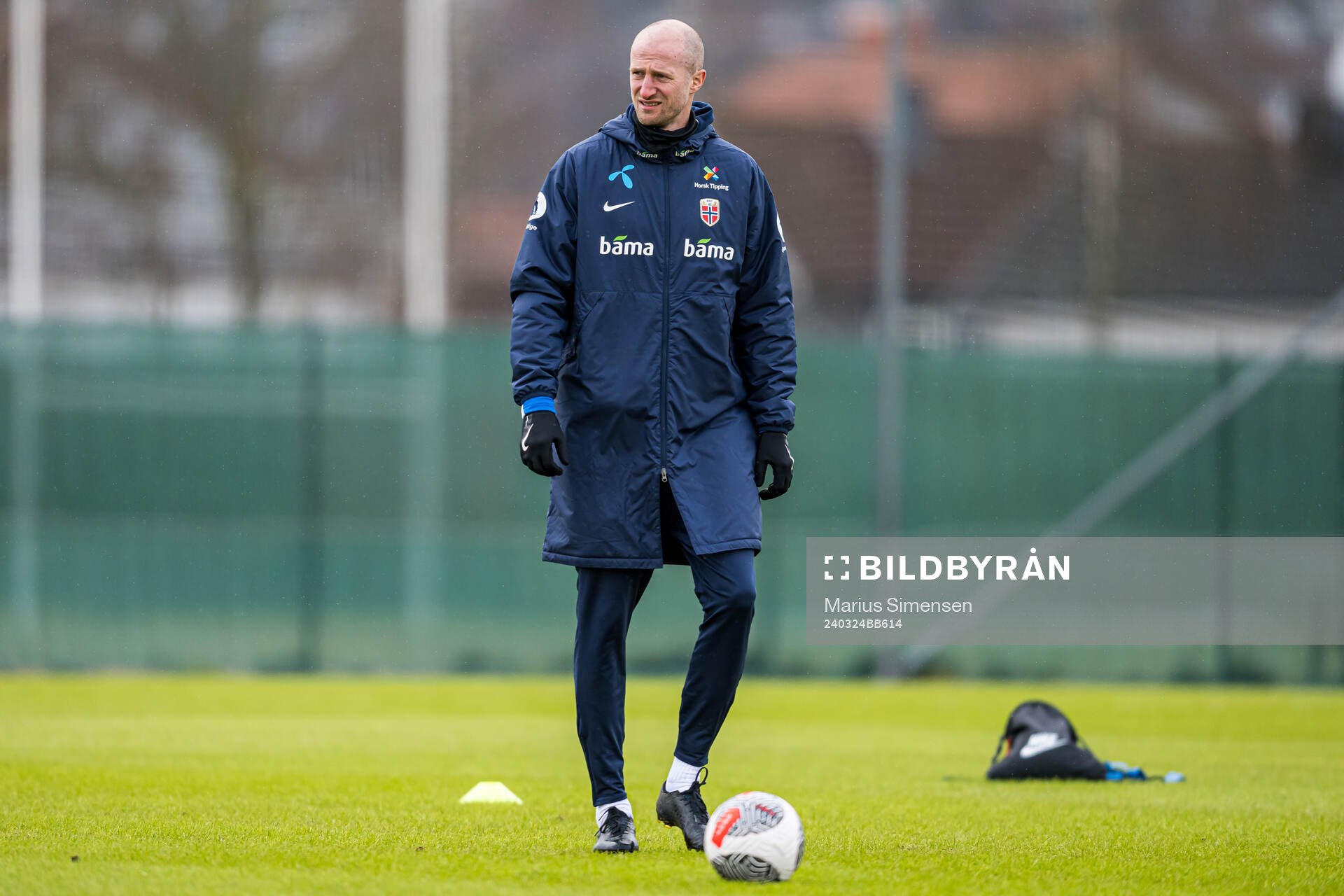 Brede Hangeland, player manager of the Norwegian national