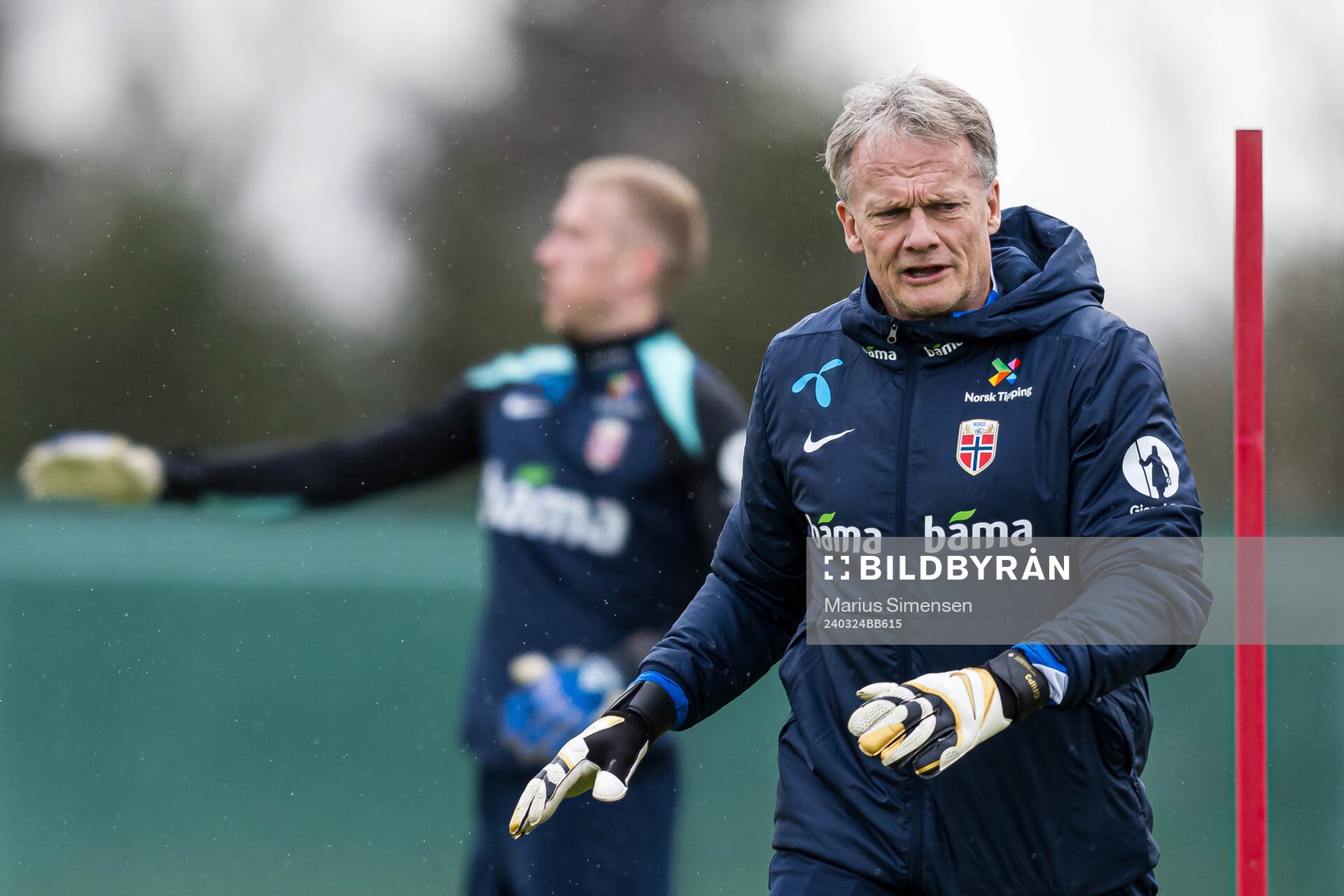 Frode Grodås, goalkeeper coach of the Norwegian national