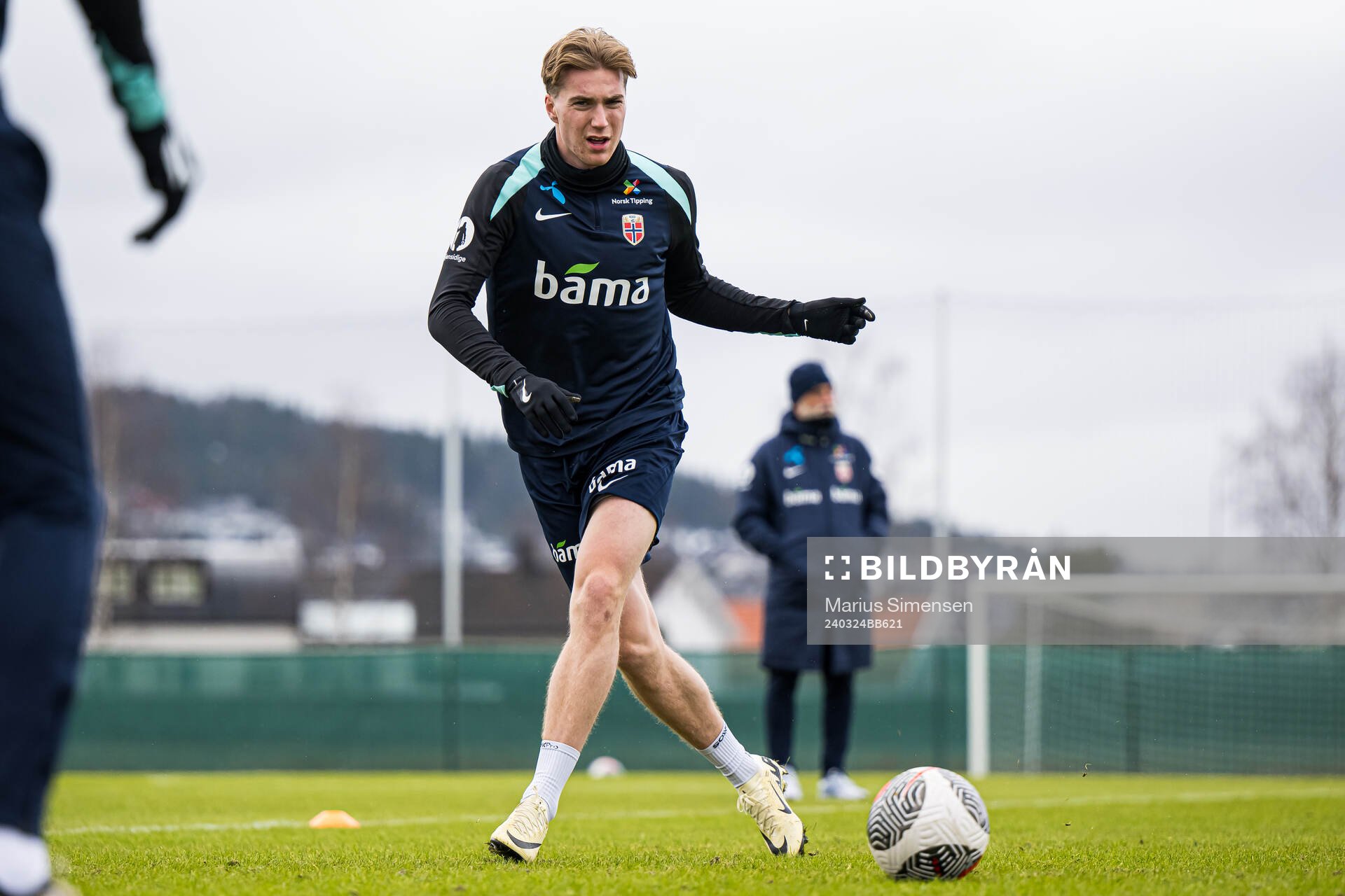 Kristian Thorstvedt of the Norwegian national football team