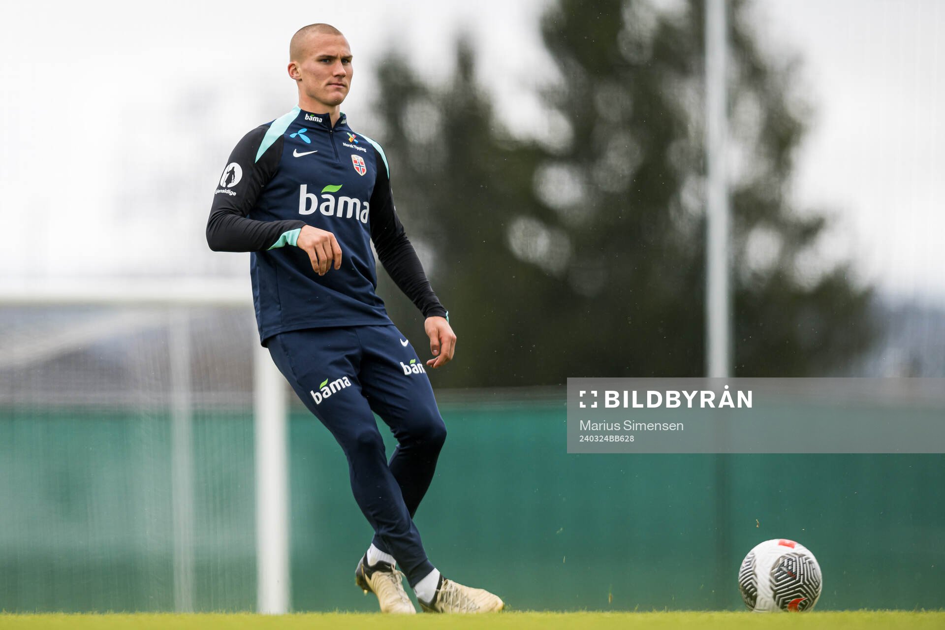 Leo Skiri Østigård of the Norwegian national football team