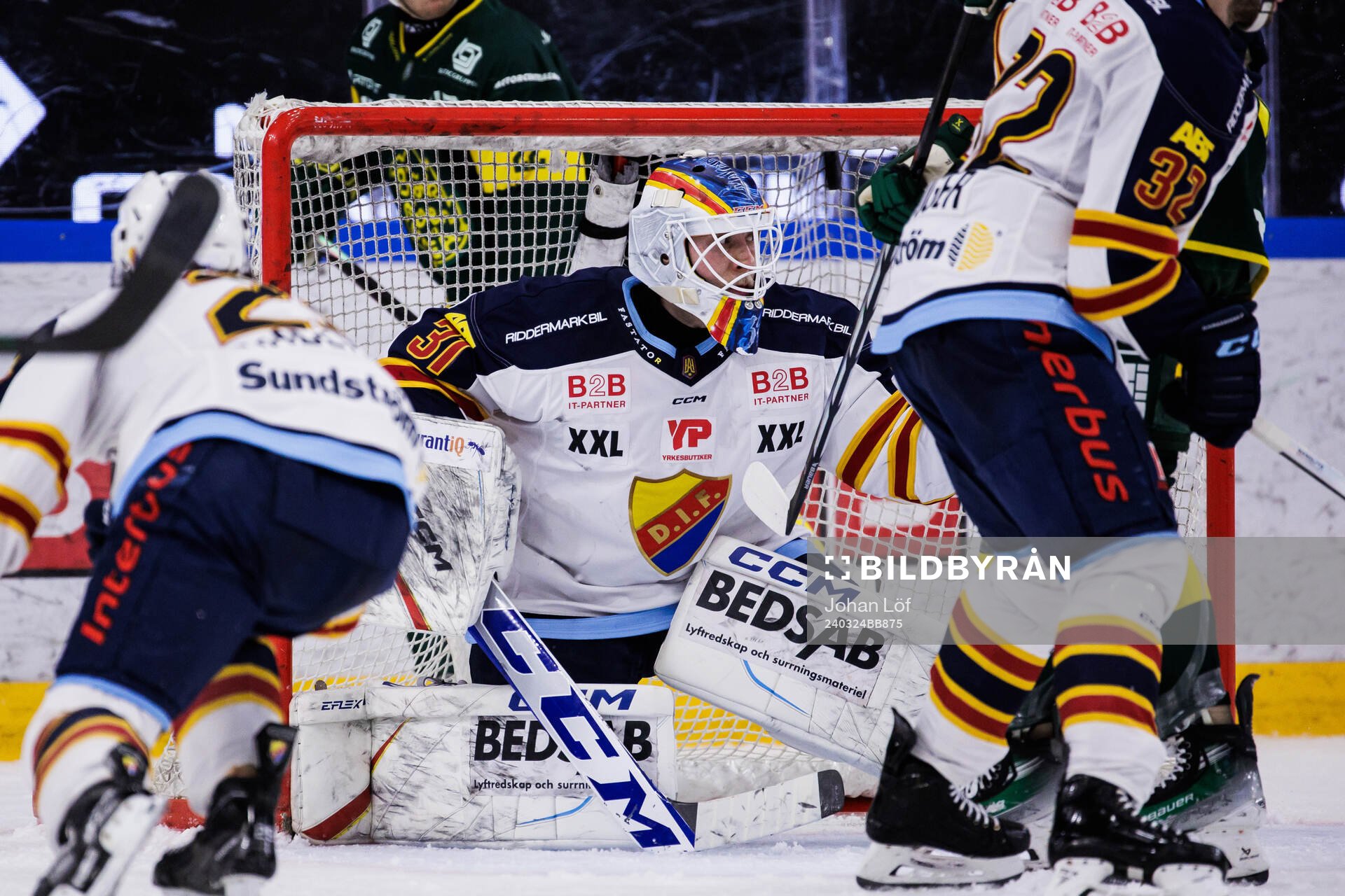 Djurgårdens målvakt Viktor Andrén