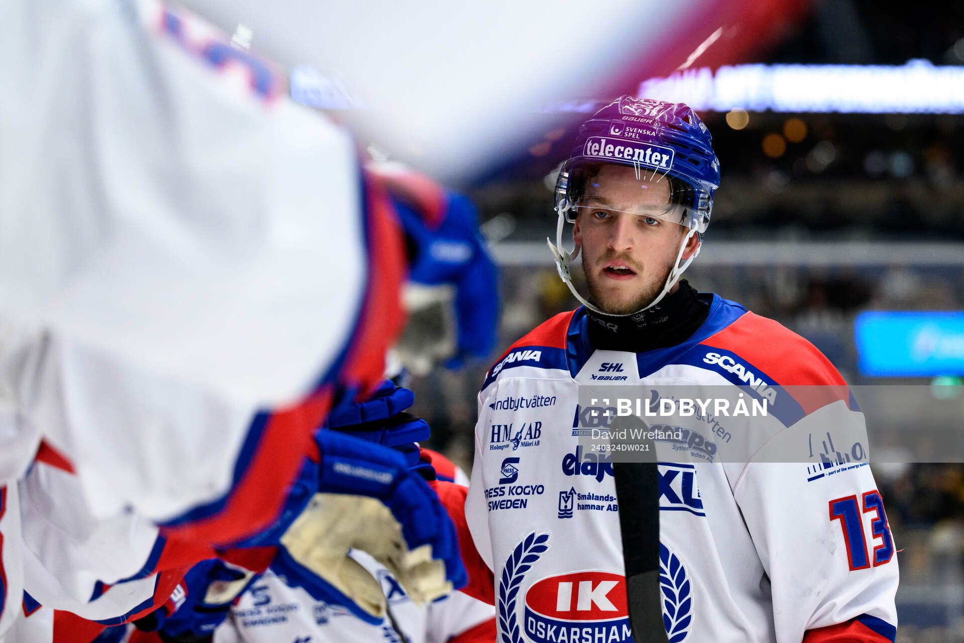 Oskarshamns Rasmus Bengtsson jublar