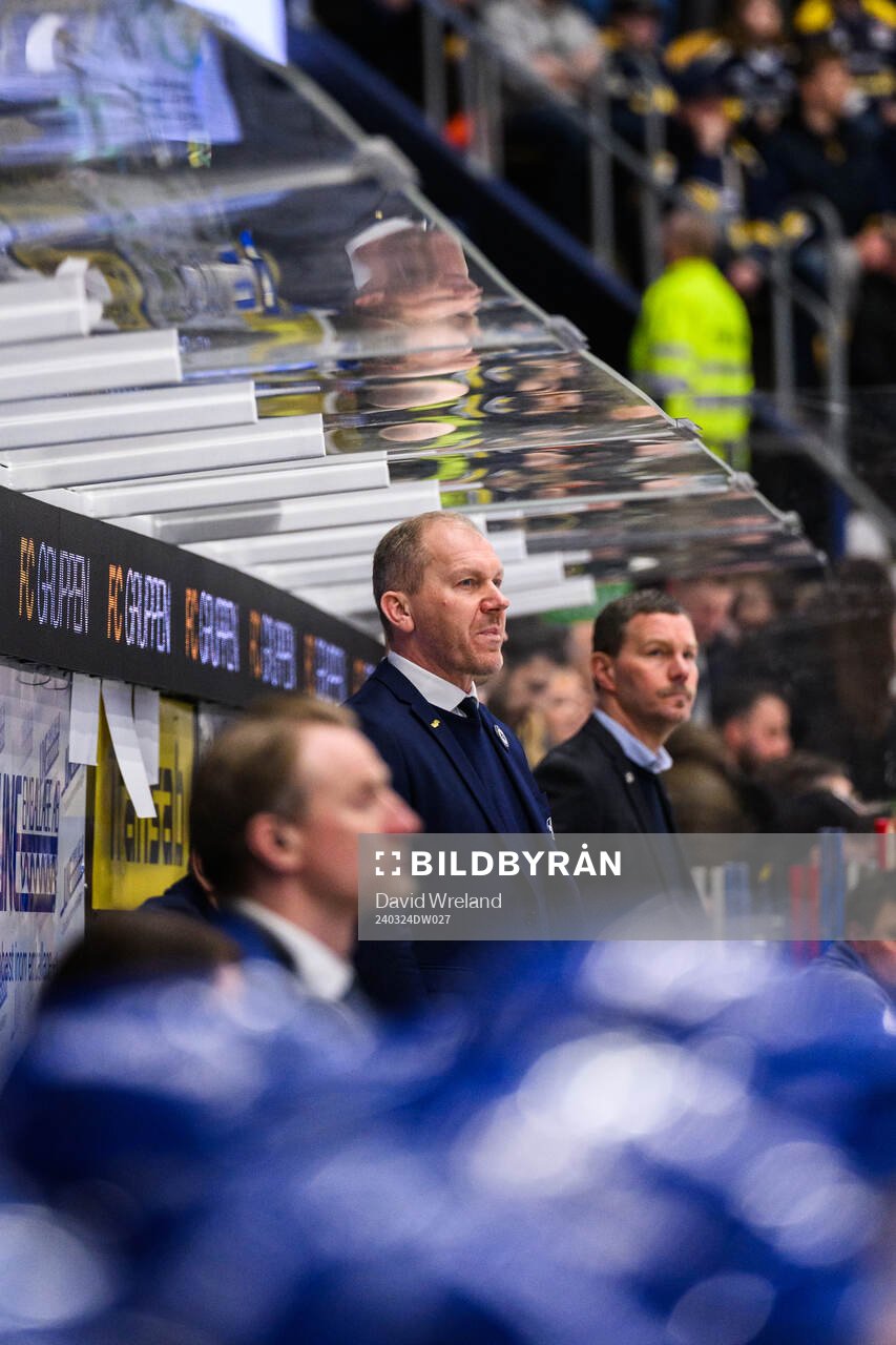 HV71s huvudtränare Johan Lindbom