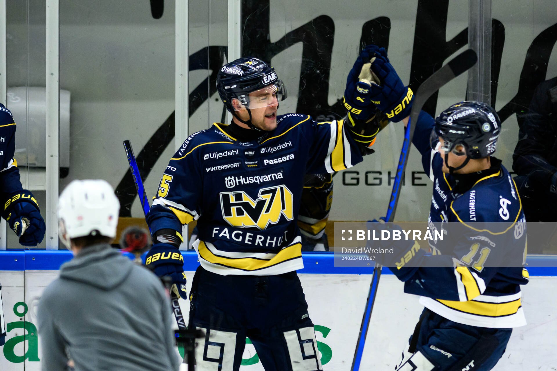 HV71s Radan Lenc jublar