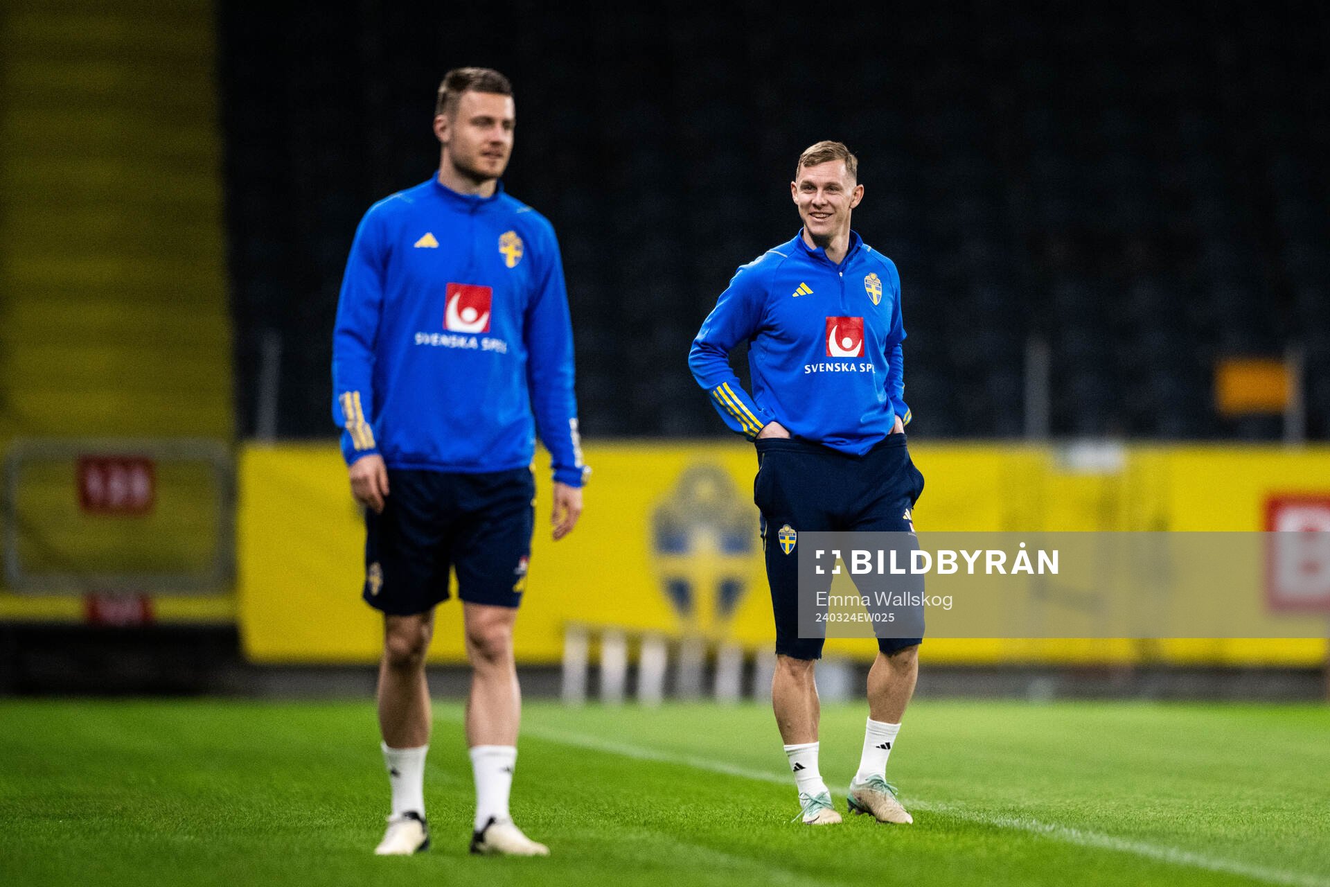 Emil Krafth of the Swedish men's national football team