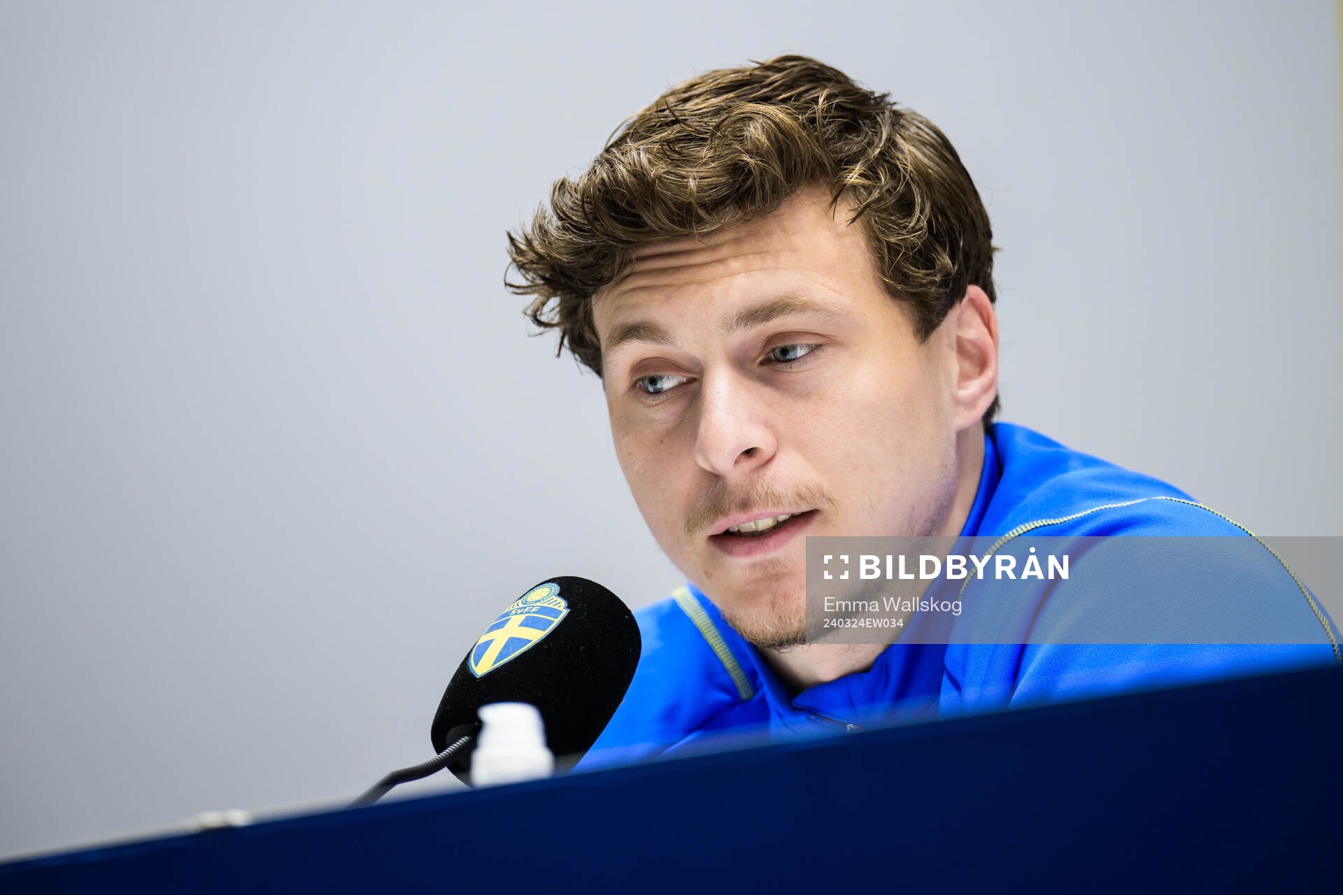 Victor Nilsson Lindelöf of the Swedish men's national