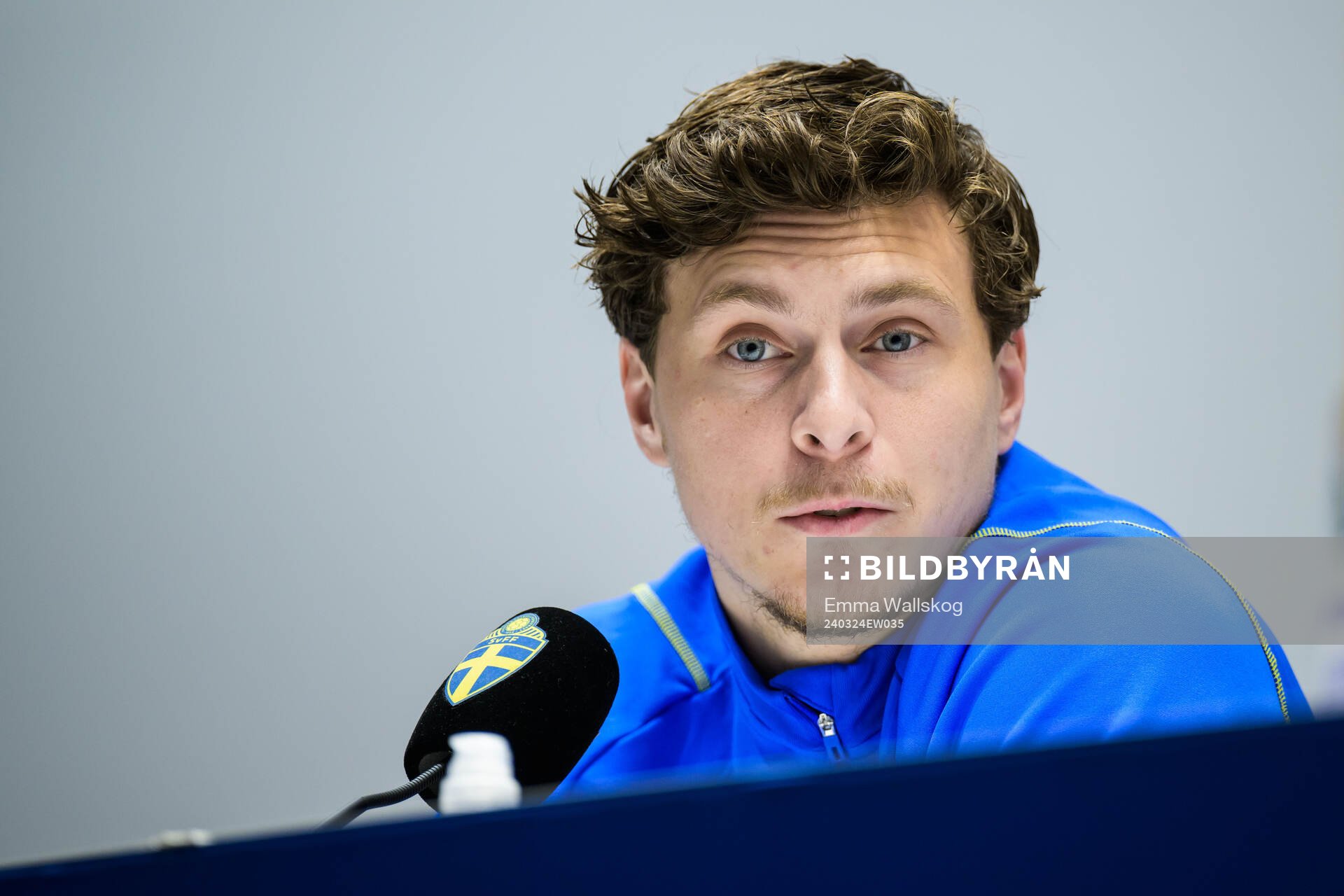 Victor Nilsson Lindelöf of the Swedish men's national