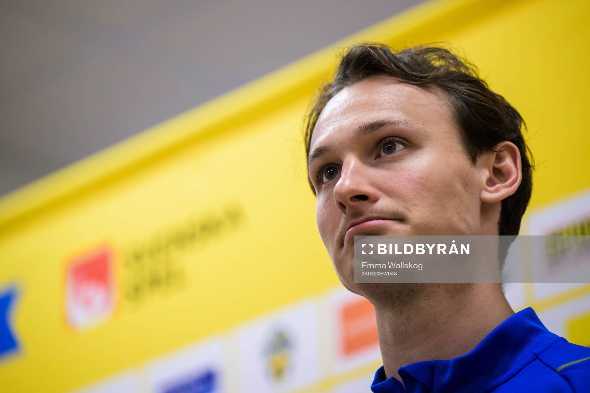 Hjalmar Ekdal of the Swedish men's national football team
