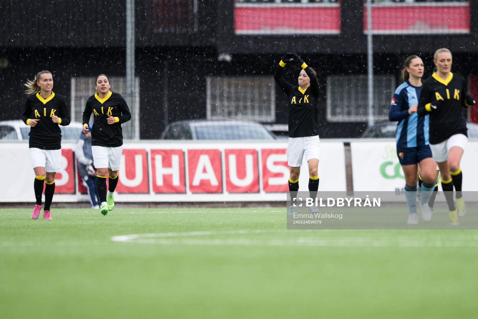 AIKs Patricia Fischerova jublar