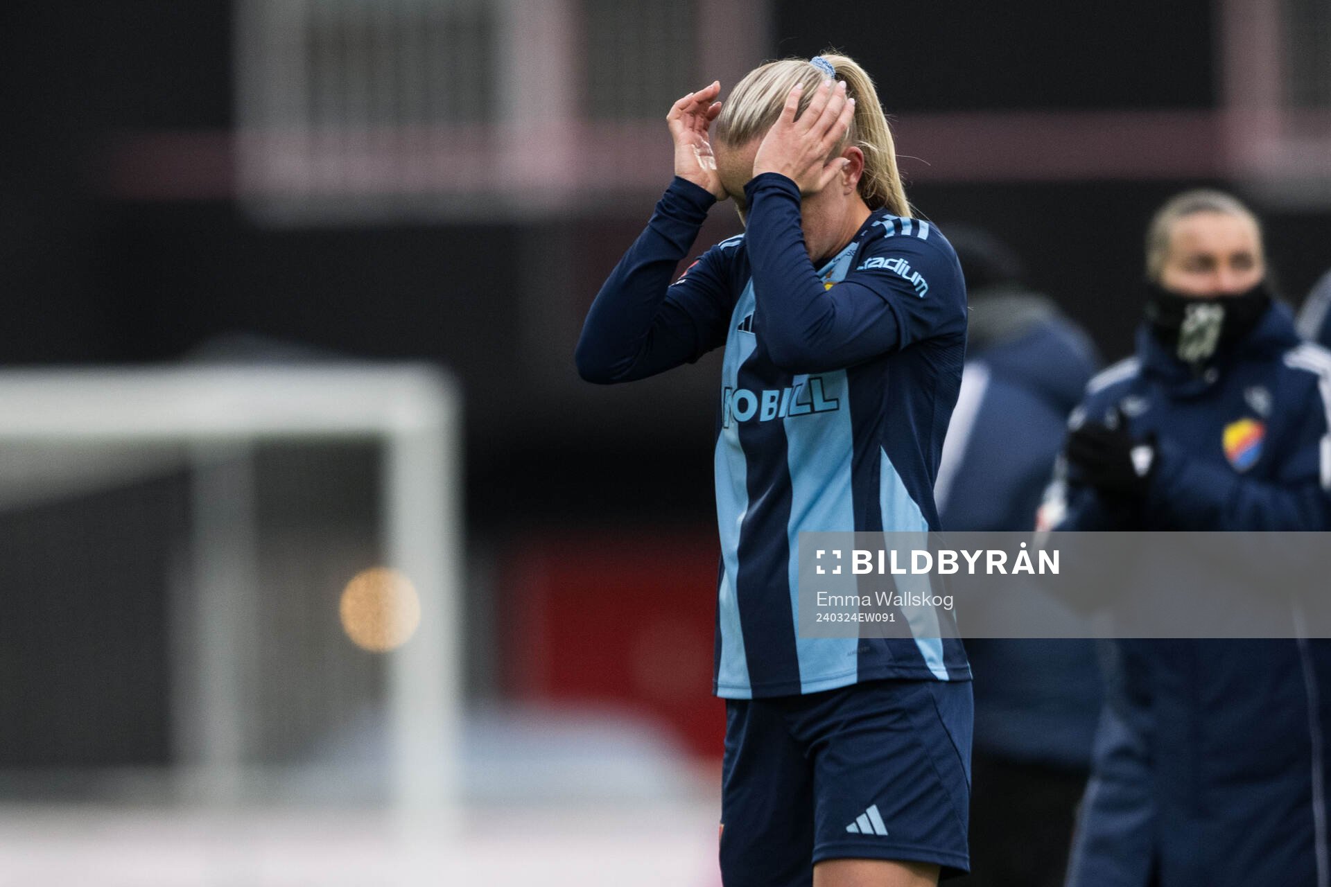 Djurgårdens Zara Jönsson deppar
