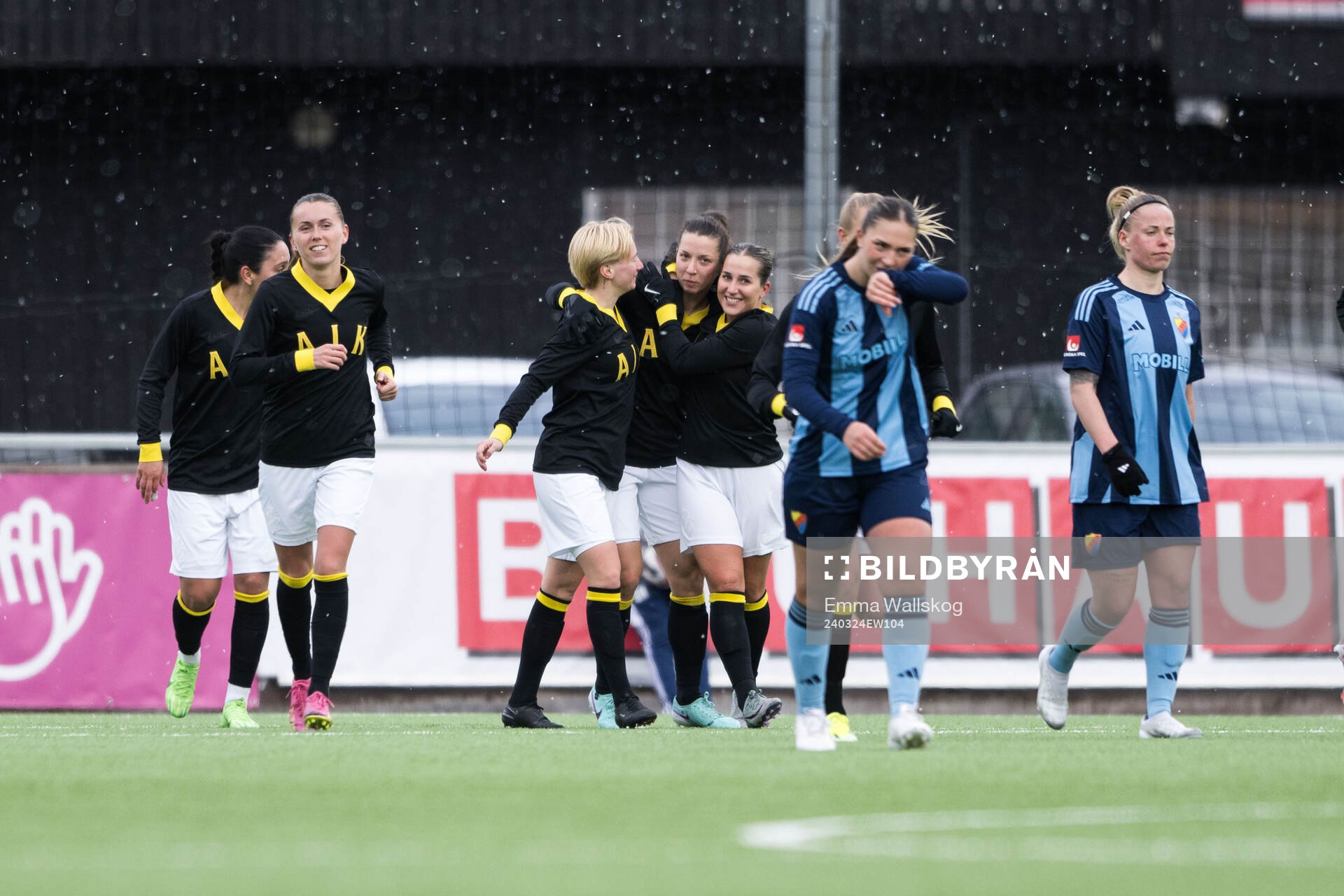 AIKs Patricia Fischerova jublar