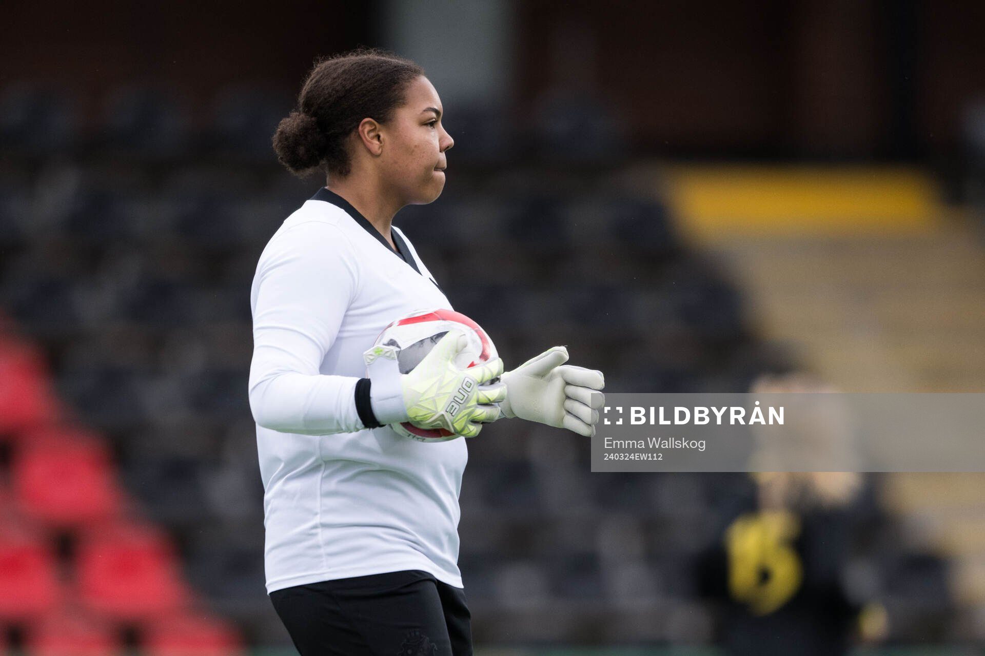 AIKs målvakt Serina Iddrisu Backmark