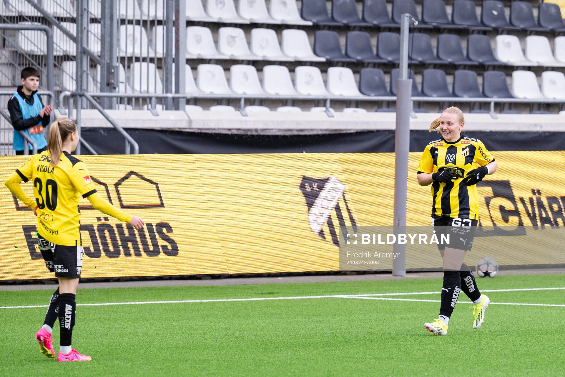 Häckens Johanna Fossdalsá Sørensen jublar