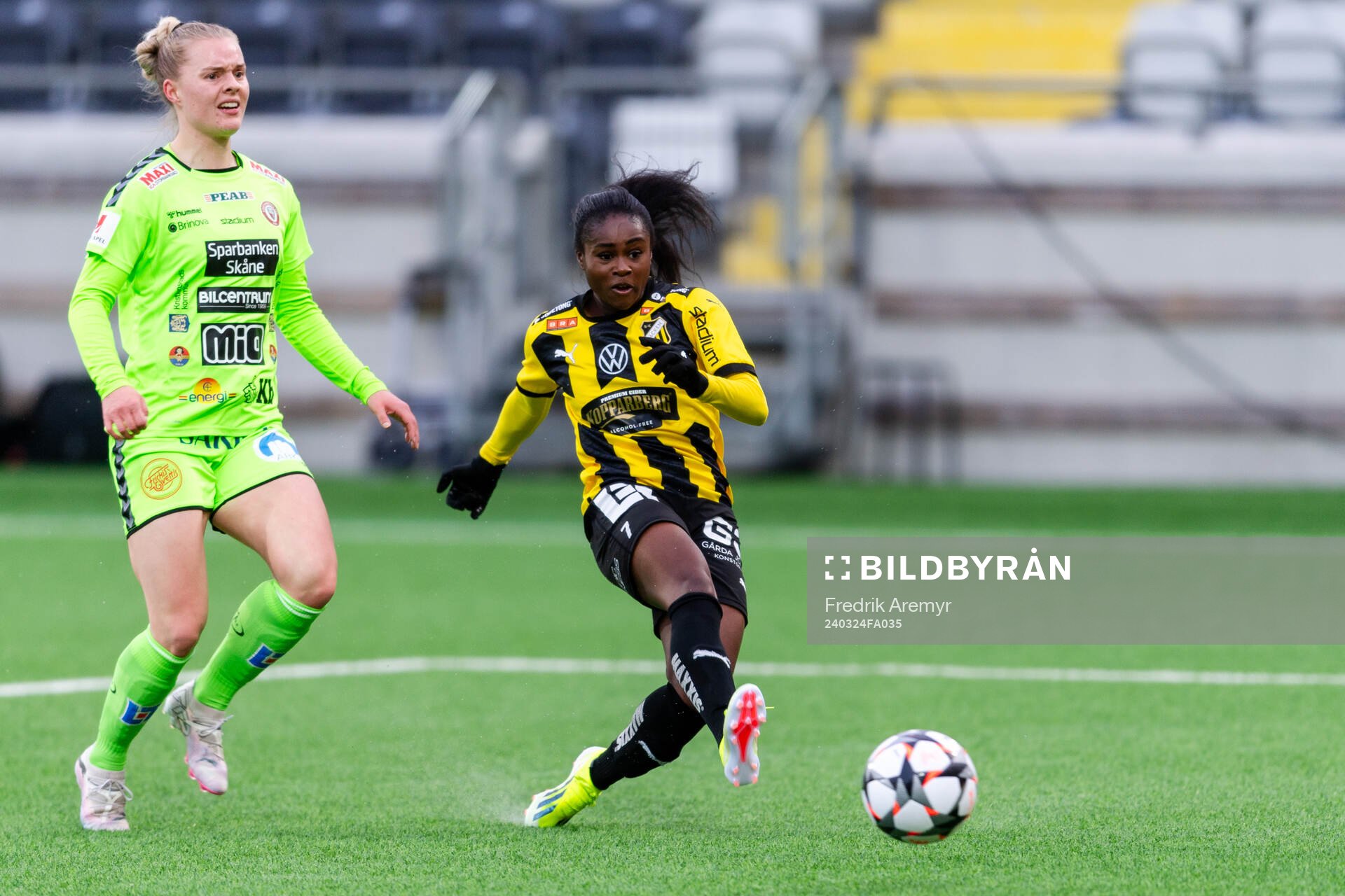 Häckens Monica Jusu Bah gör 5-1