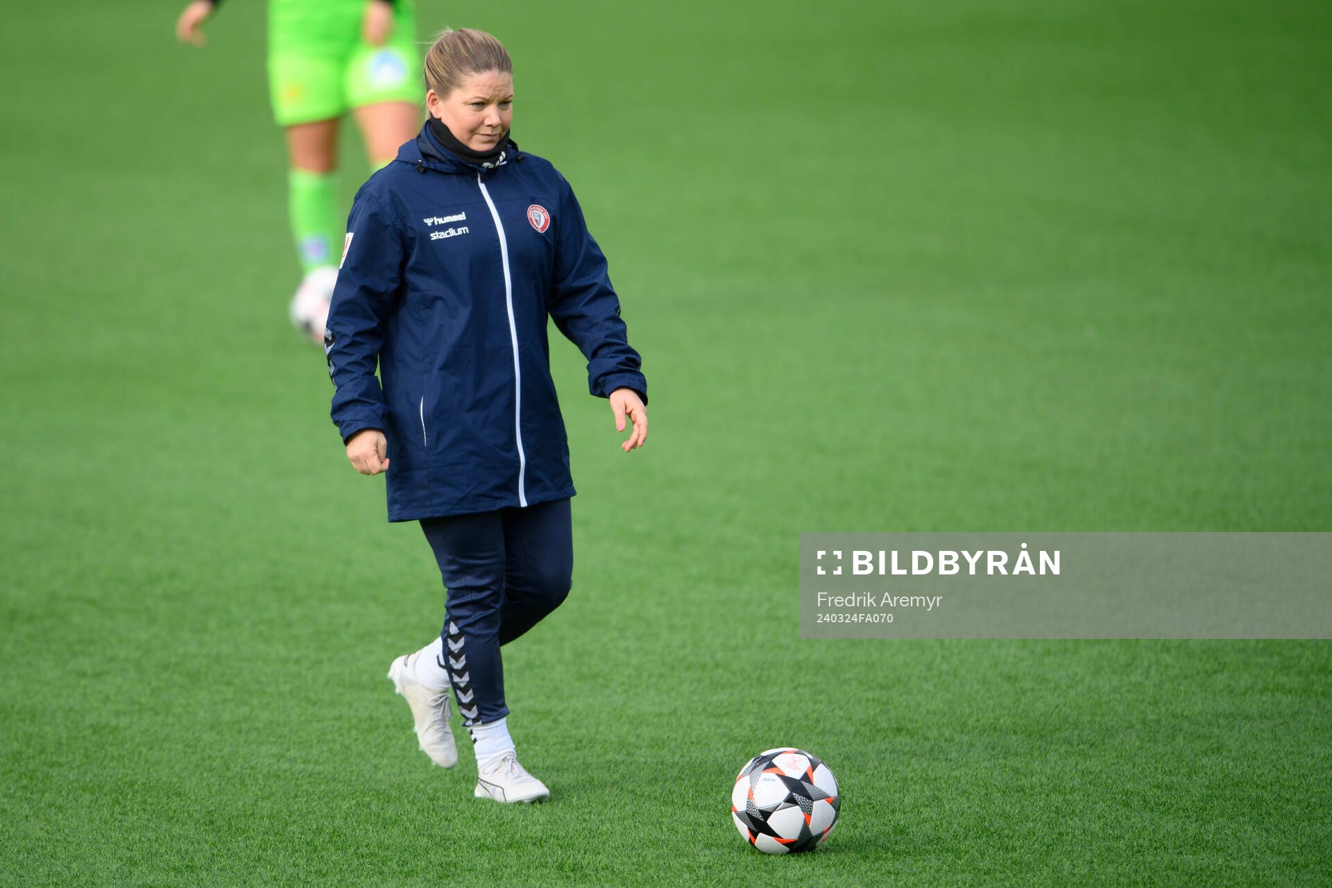 Kristianstads assisterande tränare Sandra Wuopio