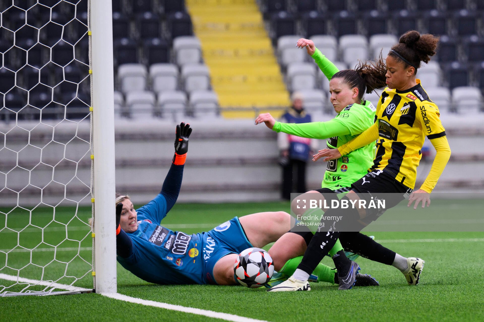 Häckens Felicia Schröder gör 2-0 bakom Kristianstads