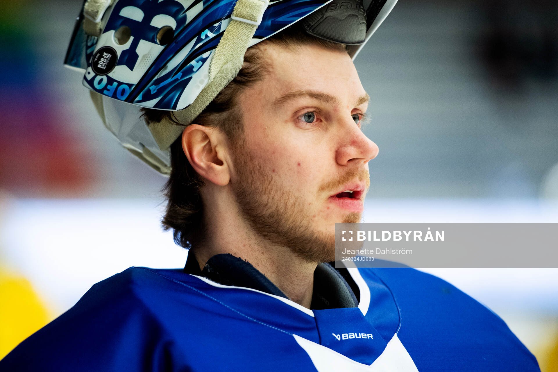 Karlskogas målvakt Marcus Hellgren Smed