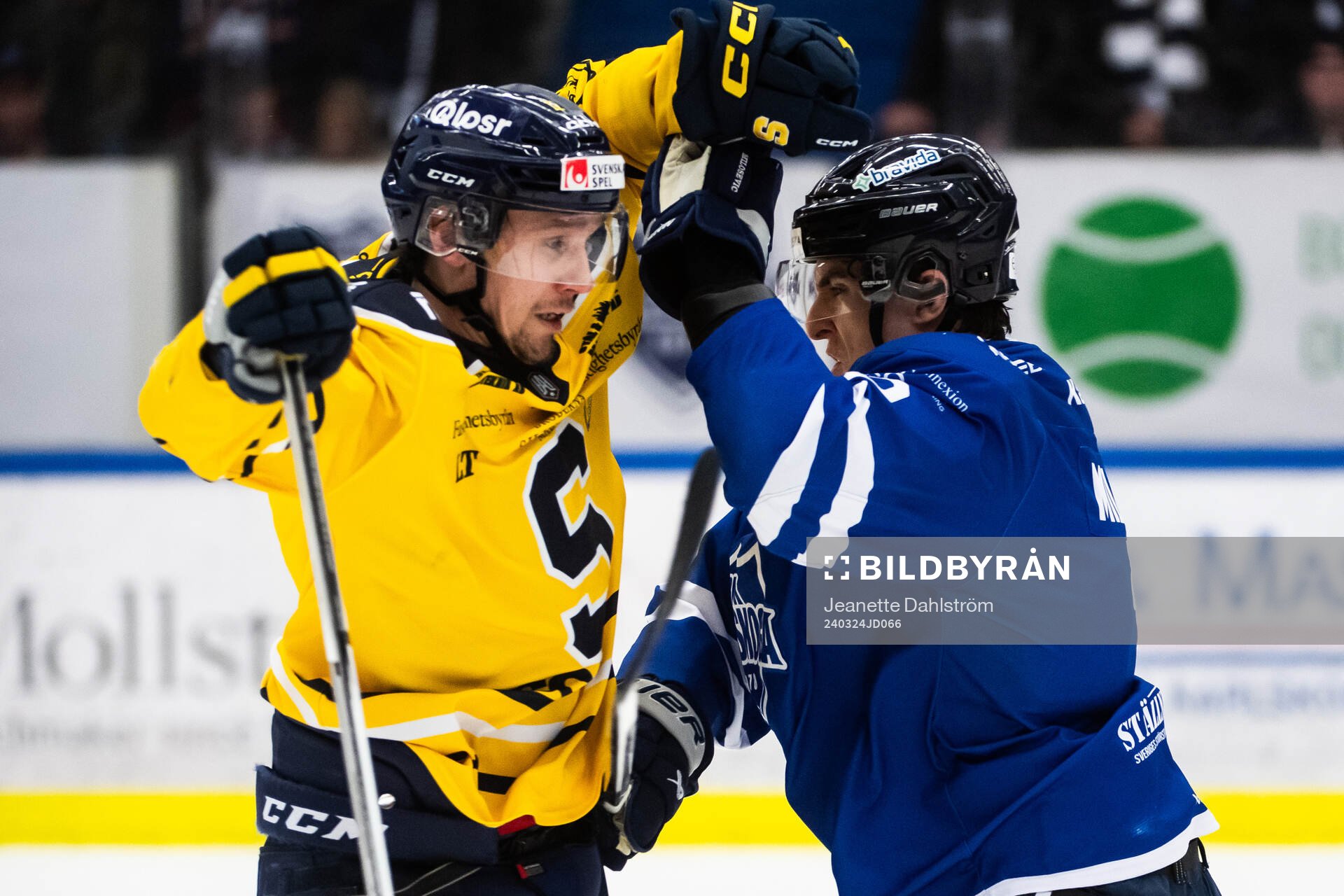 Södertäljes Viktor Liljegren och Karlskogas Stefan
