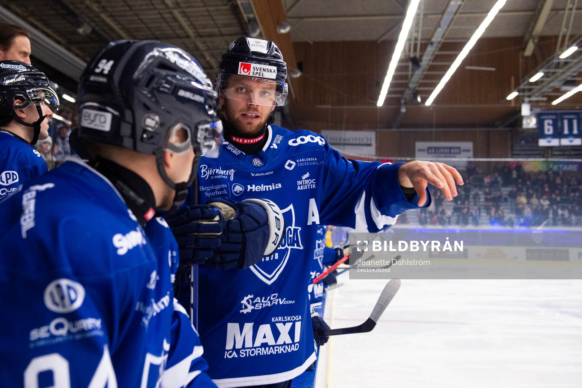 Karlskogas Henrik Larsson och Alexander Leandersson