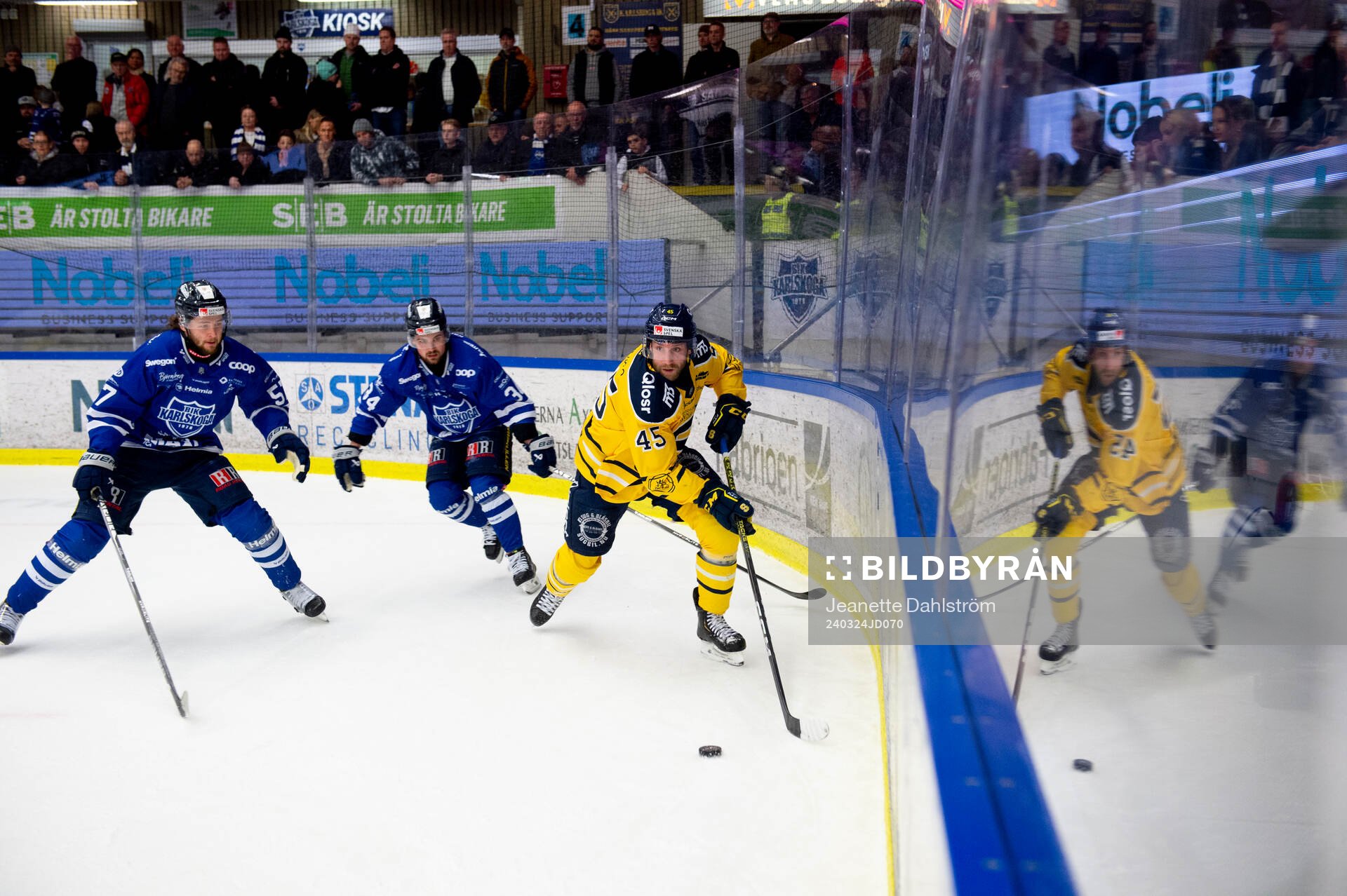 Karlskogas Måns Krämer, Theodor Pistek och Södertäljes
