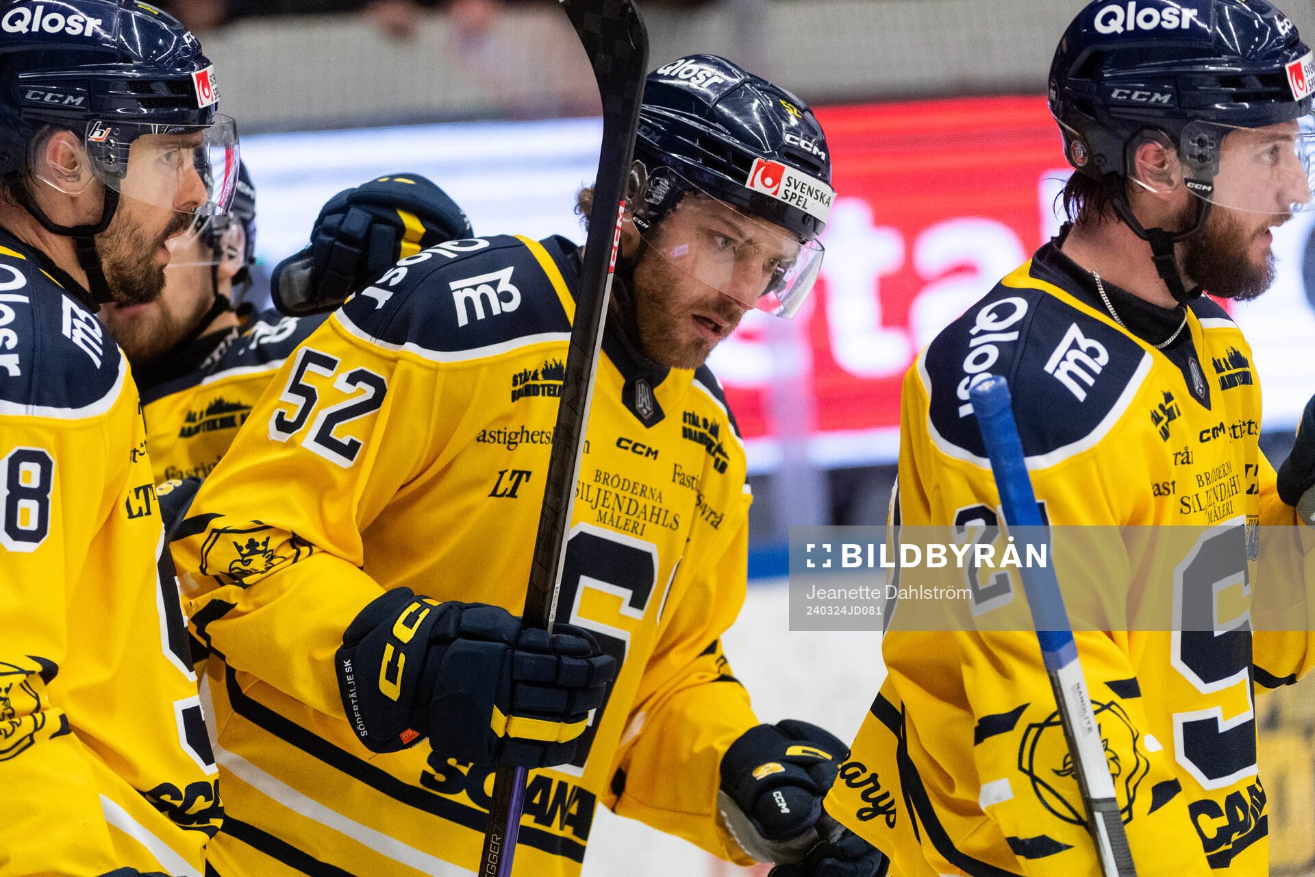 Södertäljes Christopher Liljewall jublar