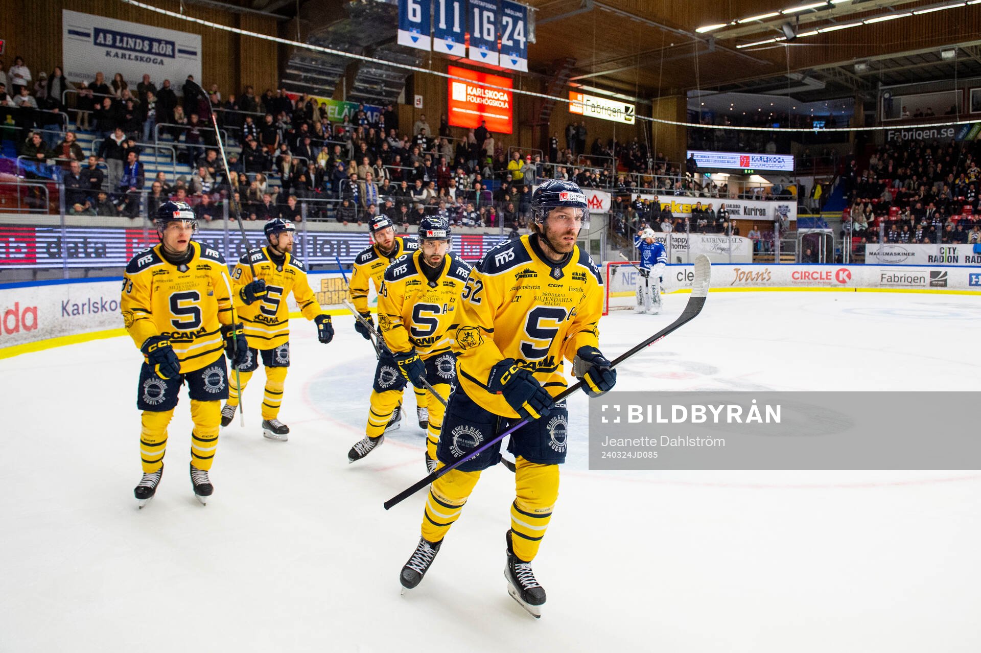 Södertäljes Christopher Liljewall jublar
