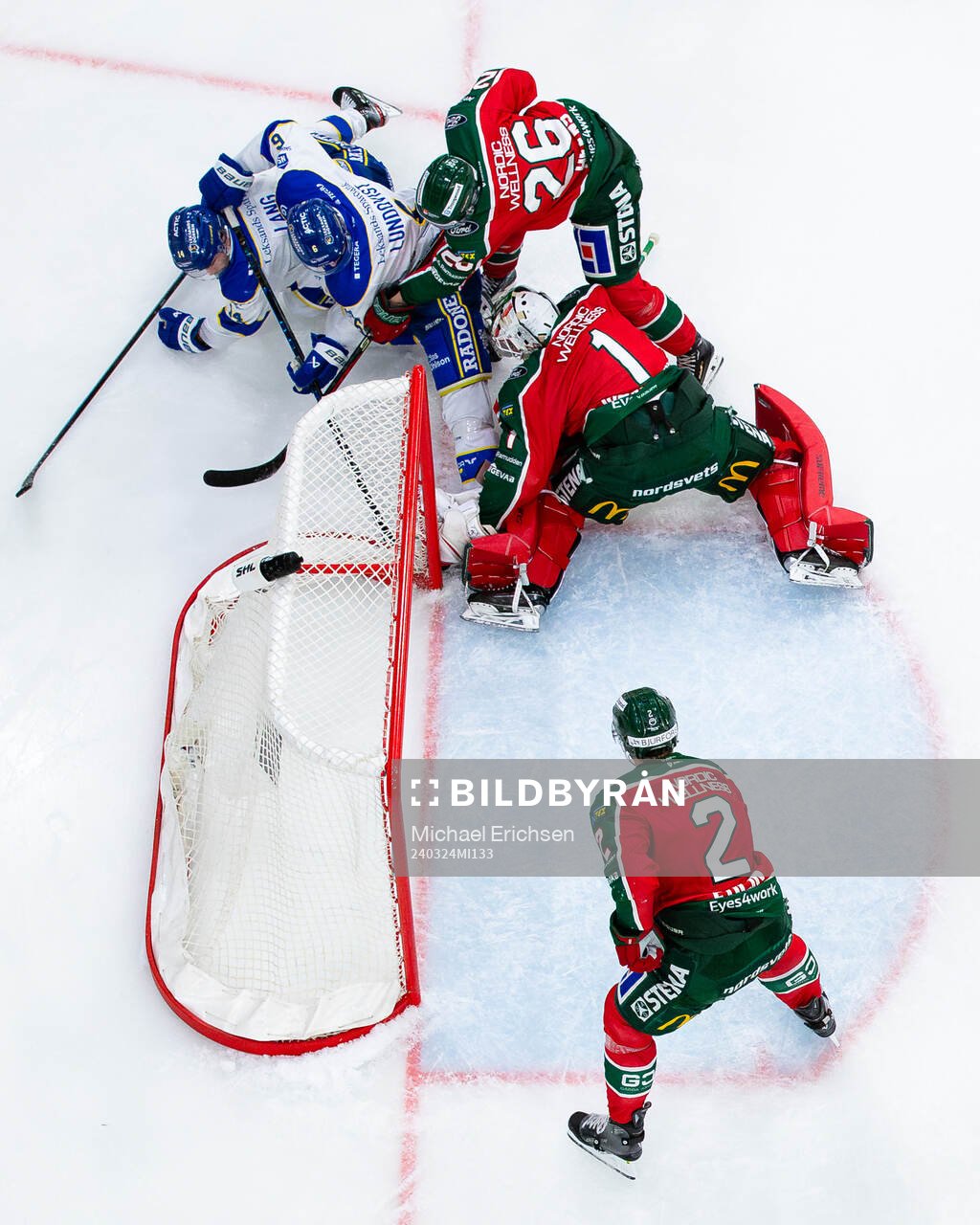 Leksands Oskar Lang och Alexander Lundqvist