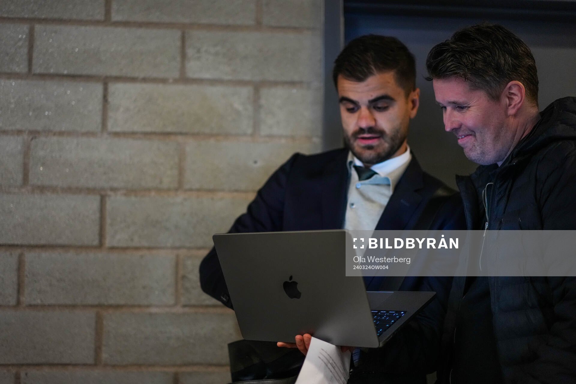 Almen Bibic och Stefan Klockare