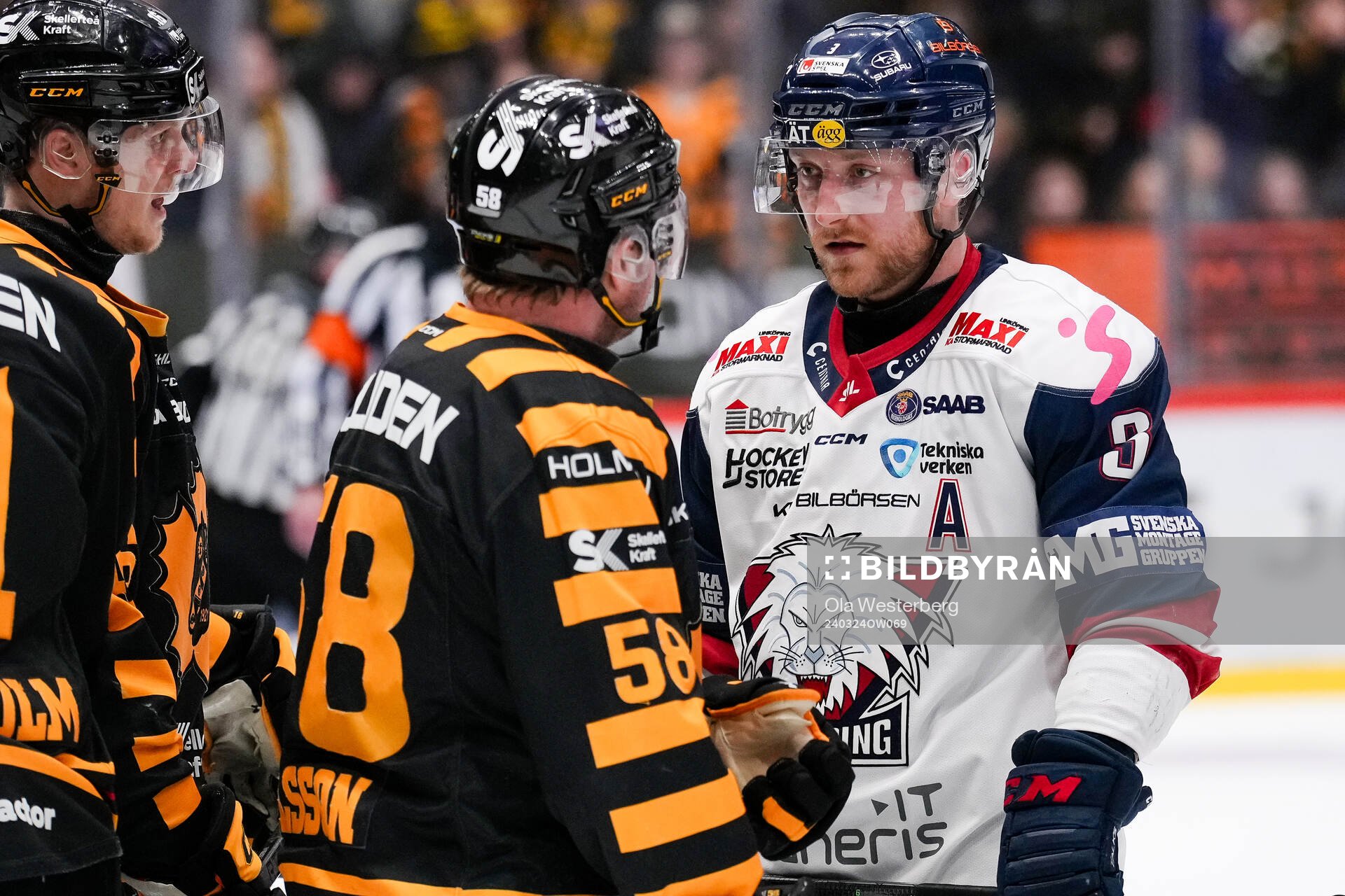 Skellefteås Linus Lindström och Oskar Nilsson