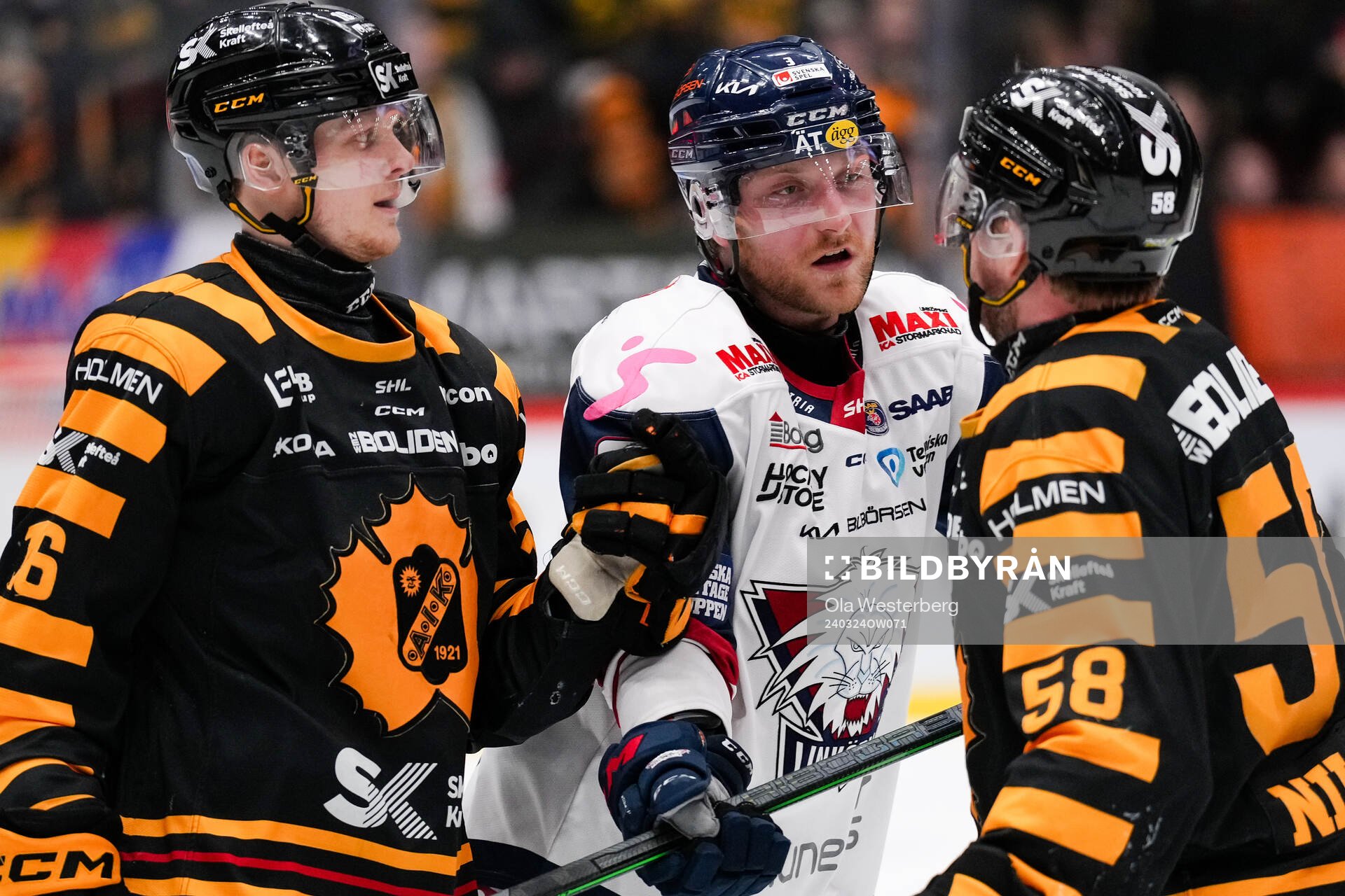 Skellefteås Linus Lindström och Oskar Nilsson