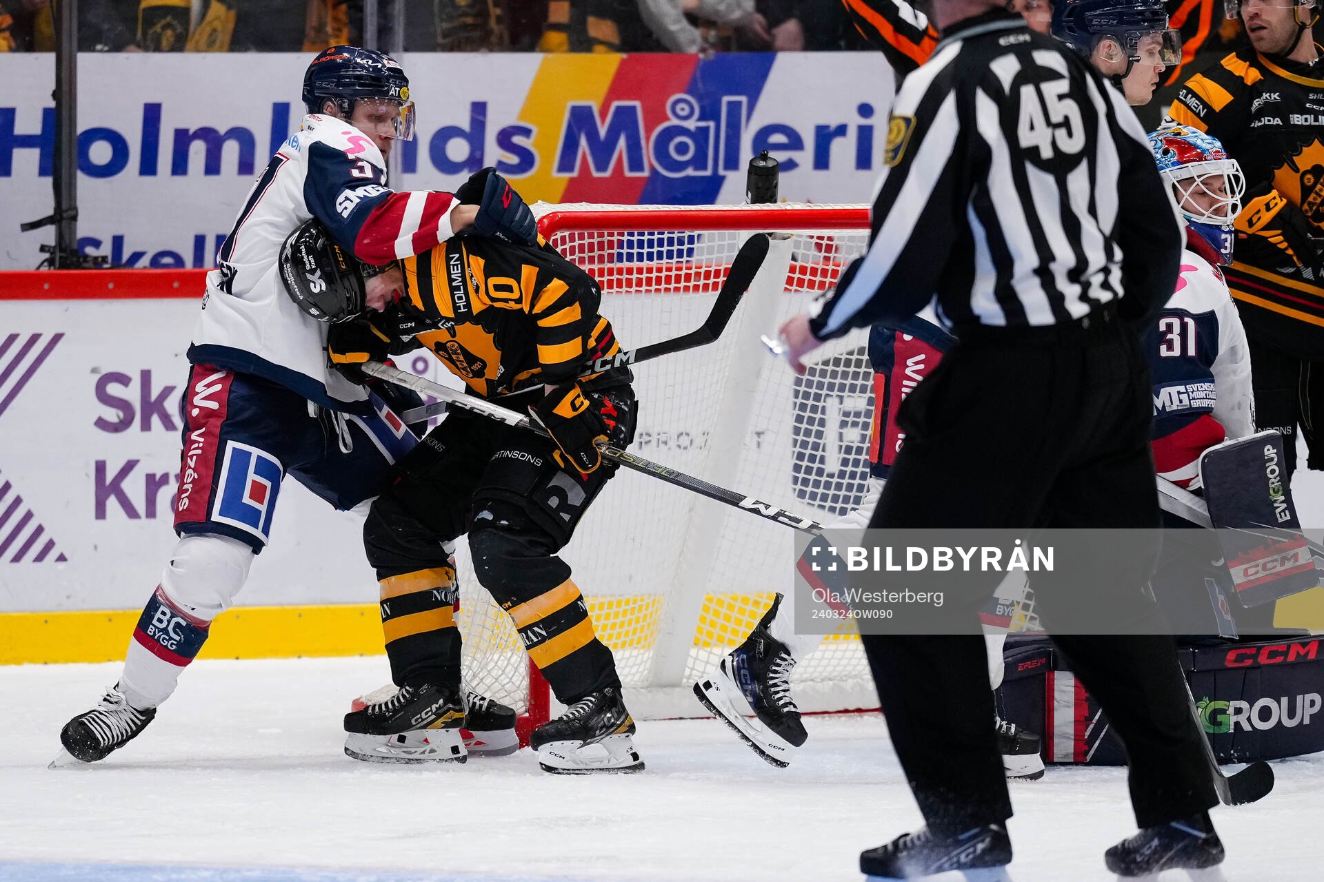 Linköpings Jesper Pettersson och Skellefteås Anton