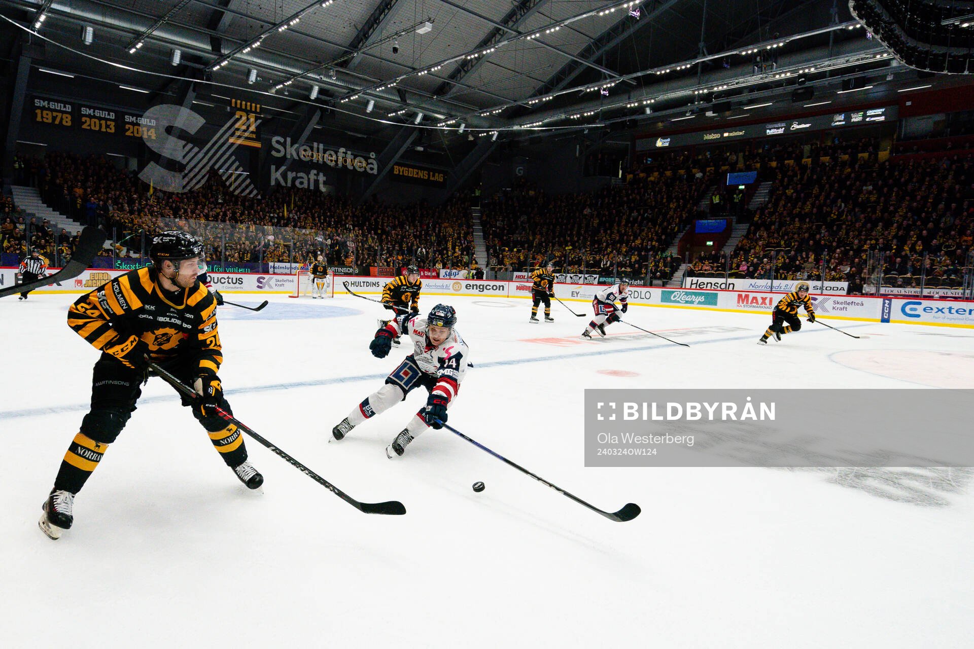 Skellefteås Oscar Lindberg och Linköpings Arvid Costmar