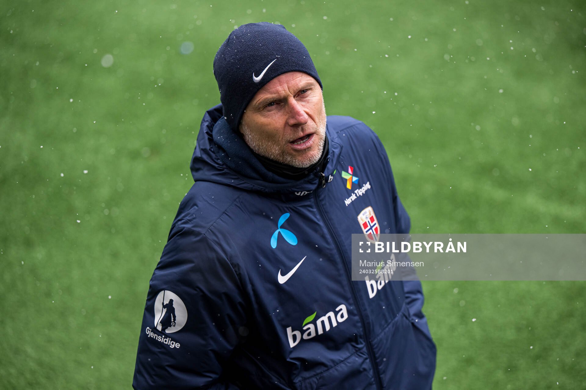Ståle Solbakken, head coach of the Norwegian national