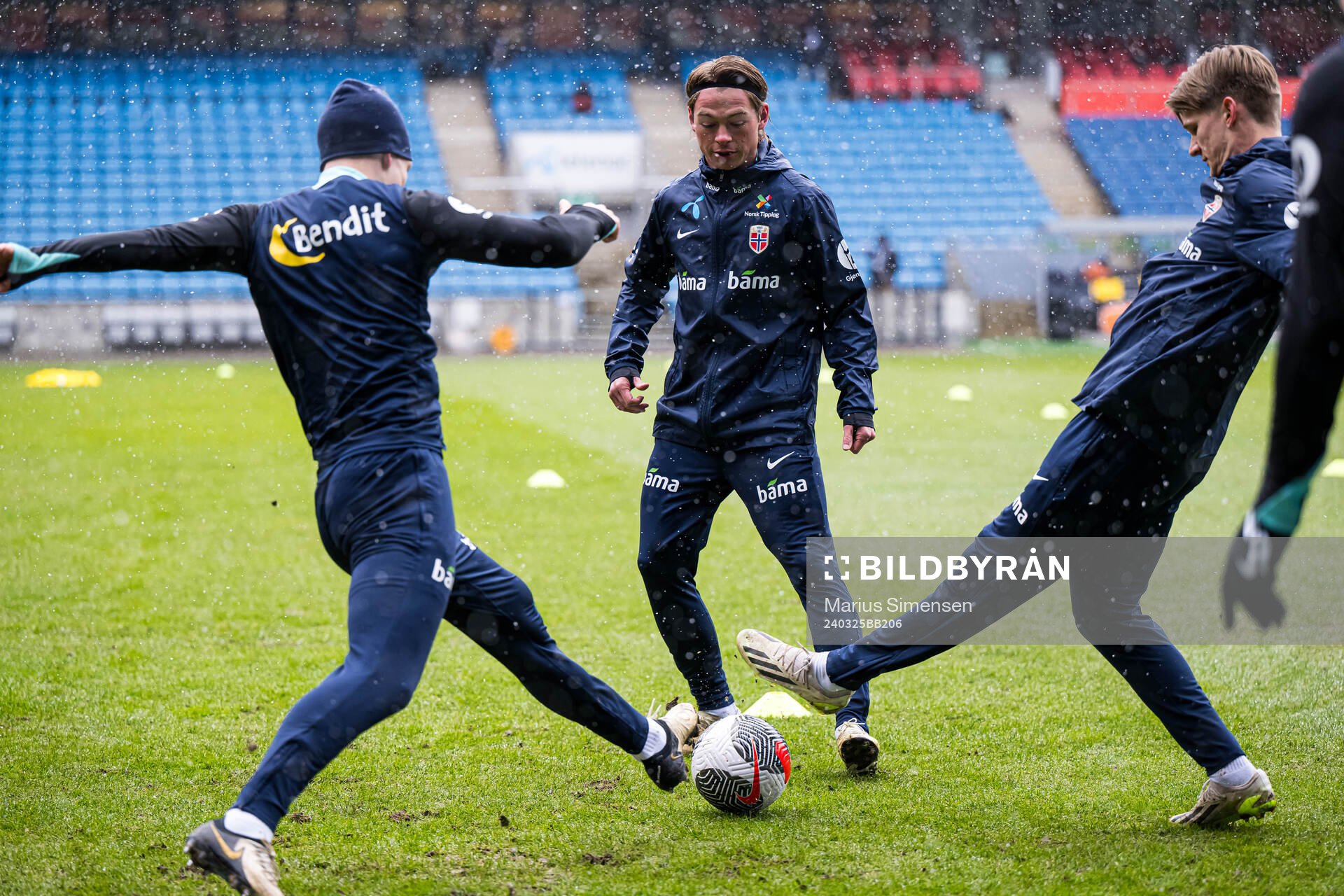Patrick Berg of the Norwegian national football team